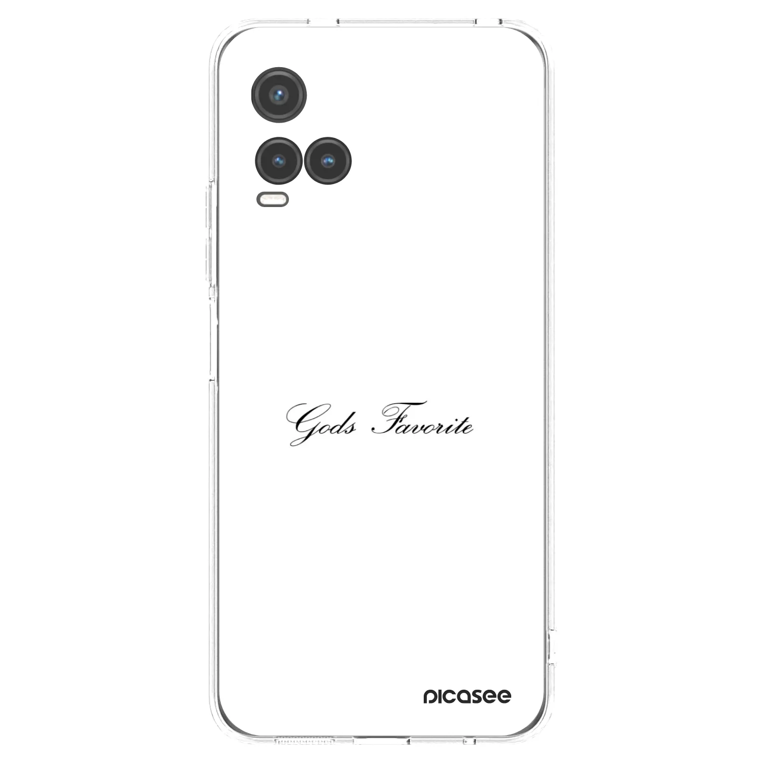 Picasee διαφανής θήκη σιλικόνης Vivo Y33s - Gods Favorite