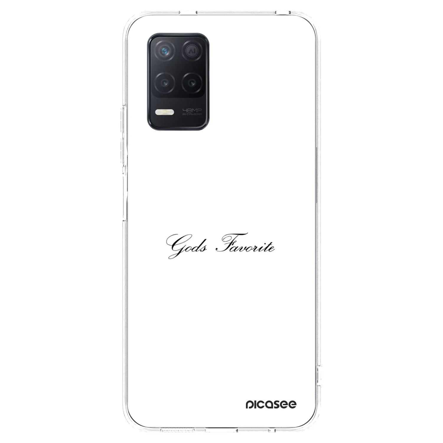 Picasee διαφανής θήκη σιλικόνης Realme 8 5G - Gods Favorite