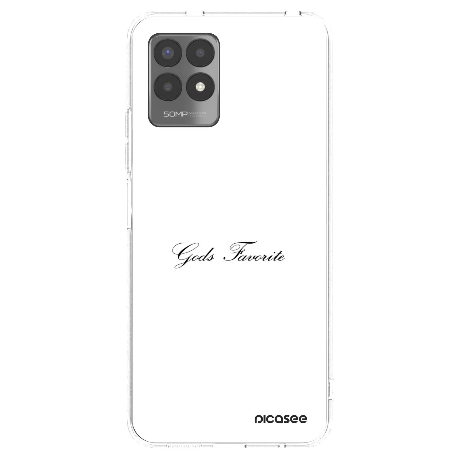 Picasee διαφανής θήκη σιλικόνης Realme 8i - Gods Favorite