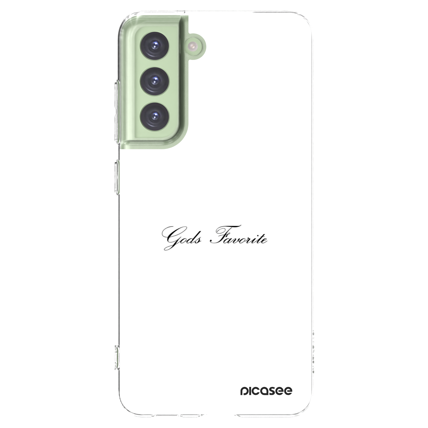 Picasee διαφανής θήκη σιλικόνης Samsung Galaxy S21 FE 5G - Gods Favorite