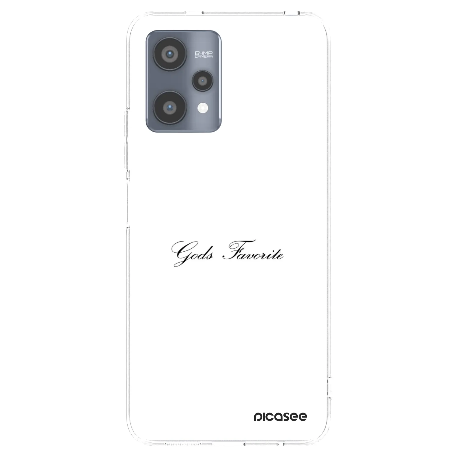 Picasee διαφανής θήκη σιλικόνης Realme 9 Pro 5G - Gods Favorite