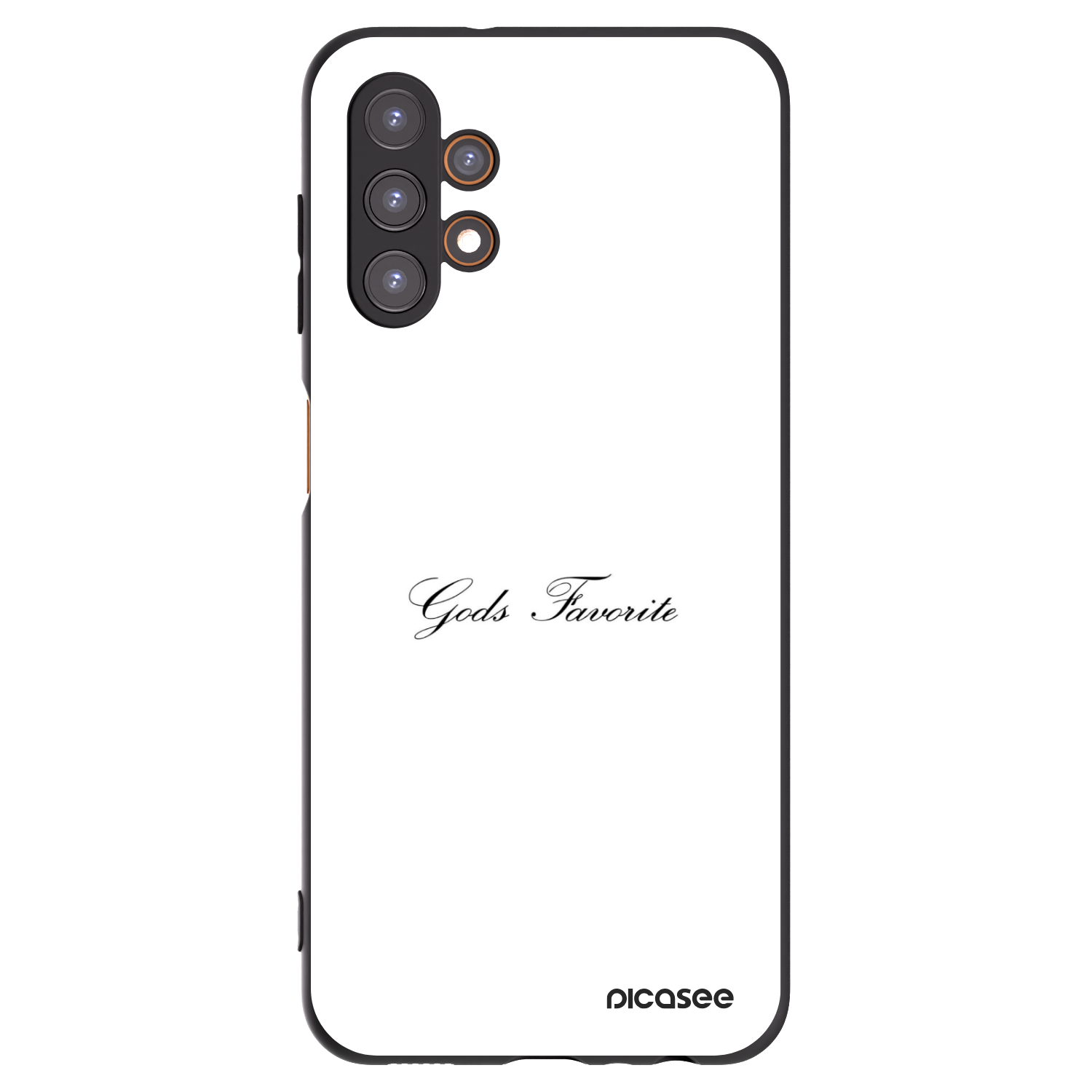 Picasee Μαύρη θήκη σιλικόνης για Samsung Galaxy A13 4G A135 - Gods Favorite
