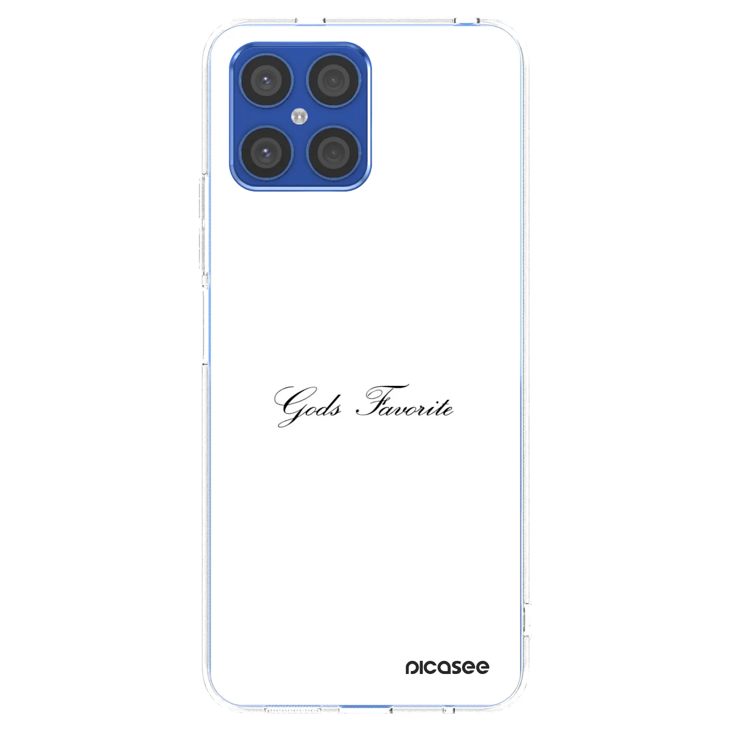 Picasee διαφανής θήκη σιλικόνης Honor X8 4G - Gods Favorite