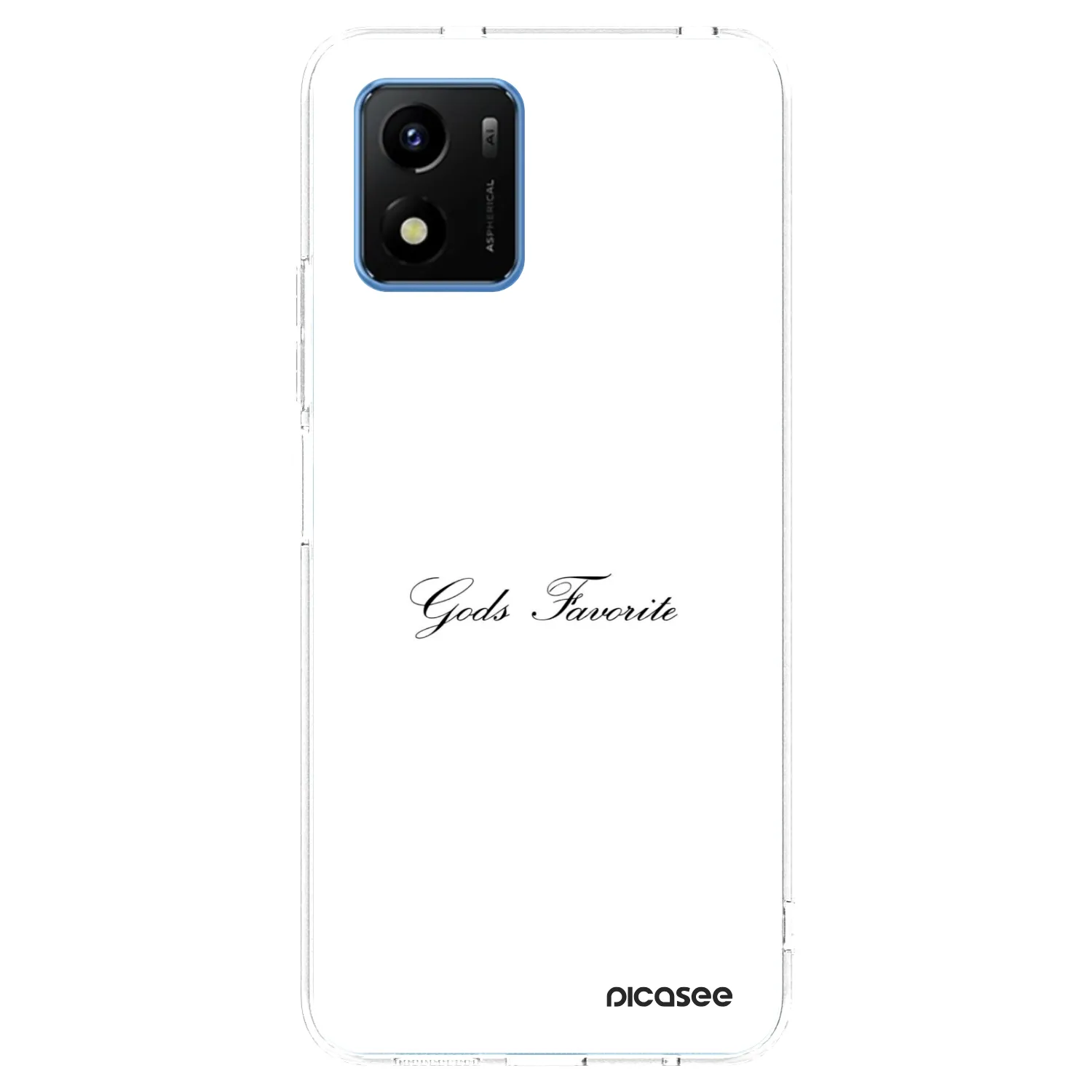 Picasee διαφανής θήκη σιλικόνης Vivo Y01 - Gods Favorite