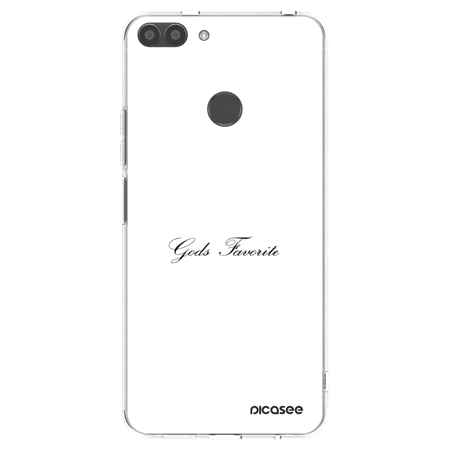 Picasee διαφανής θήκη σιλικόνης Huawei P Smart - Gods Favorite
