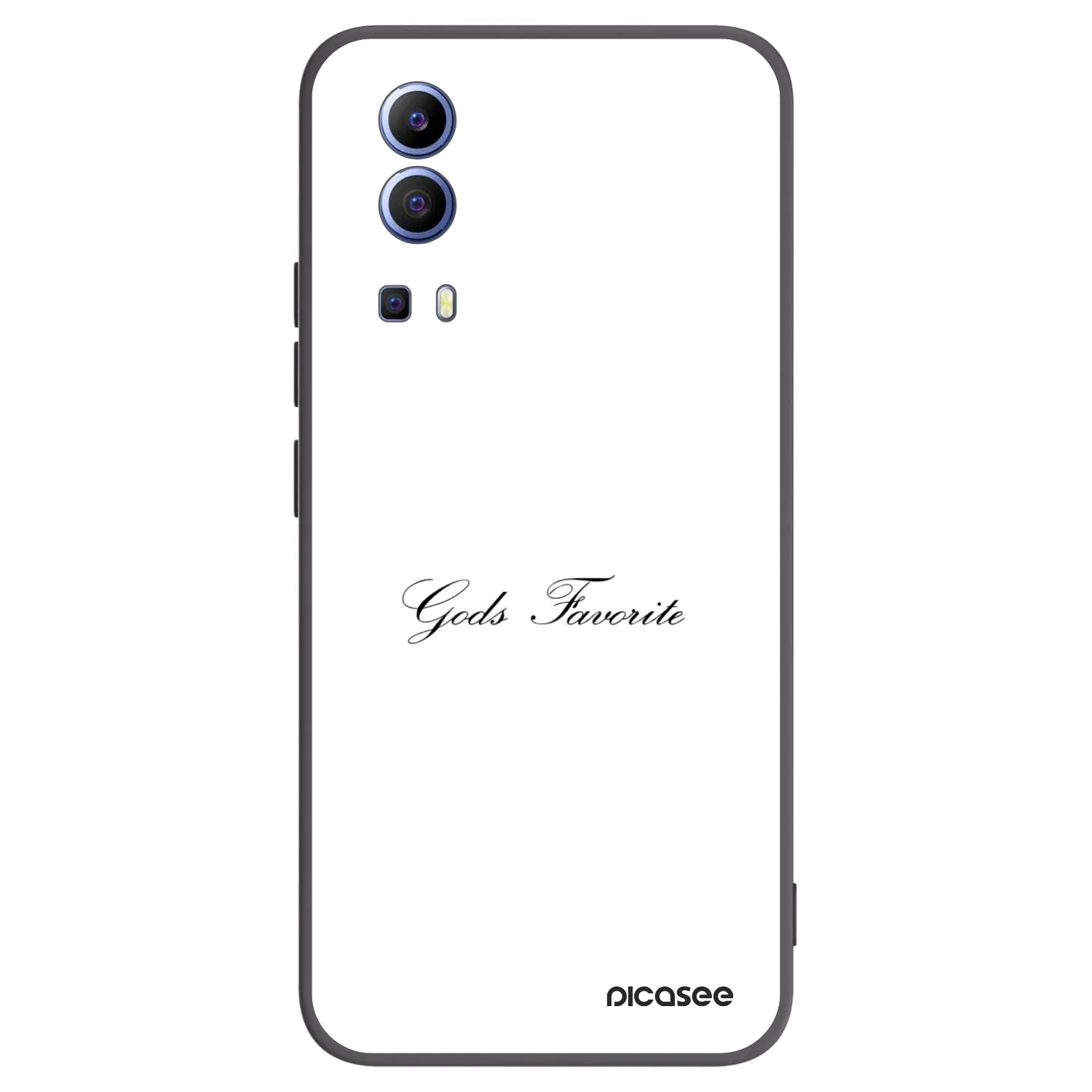 Picasee Μαύρη θήκη σιλικόνης για Vivo Y52 5G - Gods Favorite