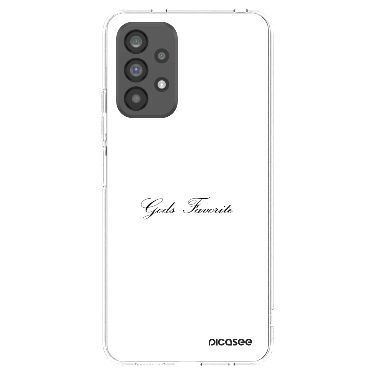 Picasee διαφανής θήκη σιλικόνης Samsung Galaxy A73 5G - Gods Favorite