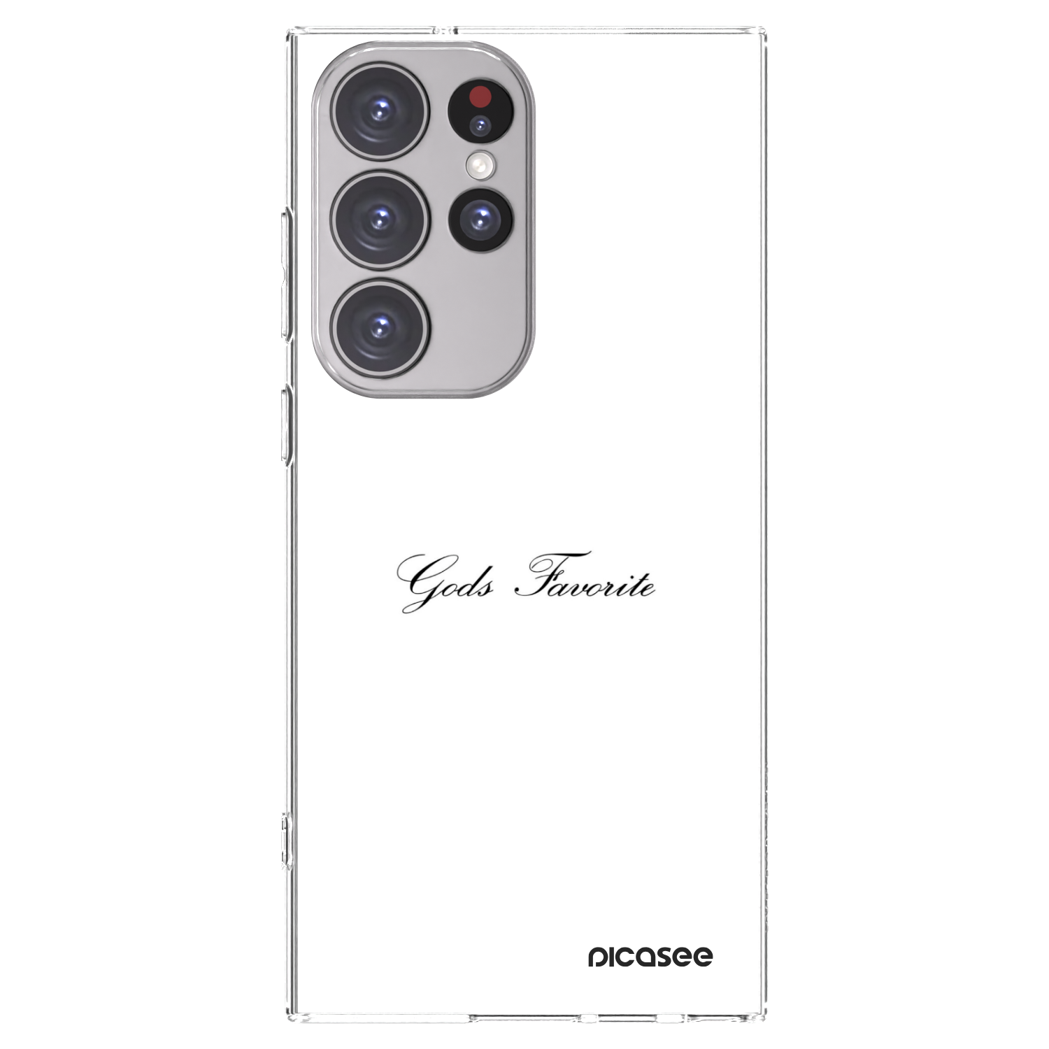 Picasee διαφανής θήκη σιλικόνης Samsung Galaxy S23 Ultra 5G - Gods Favorite