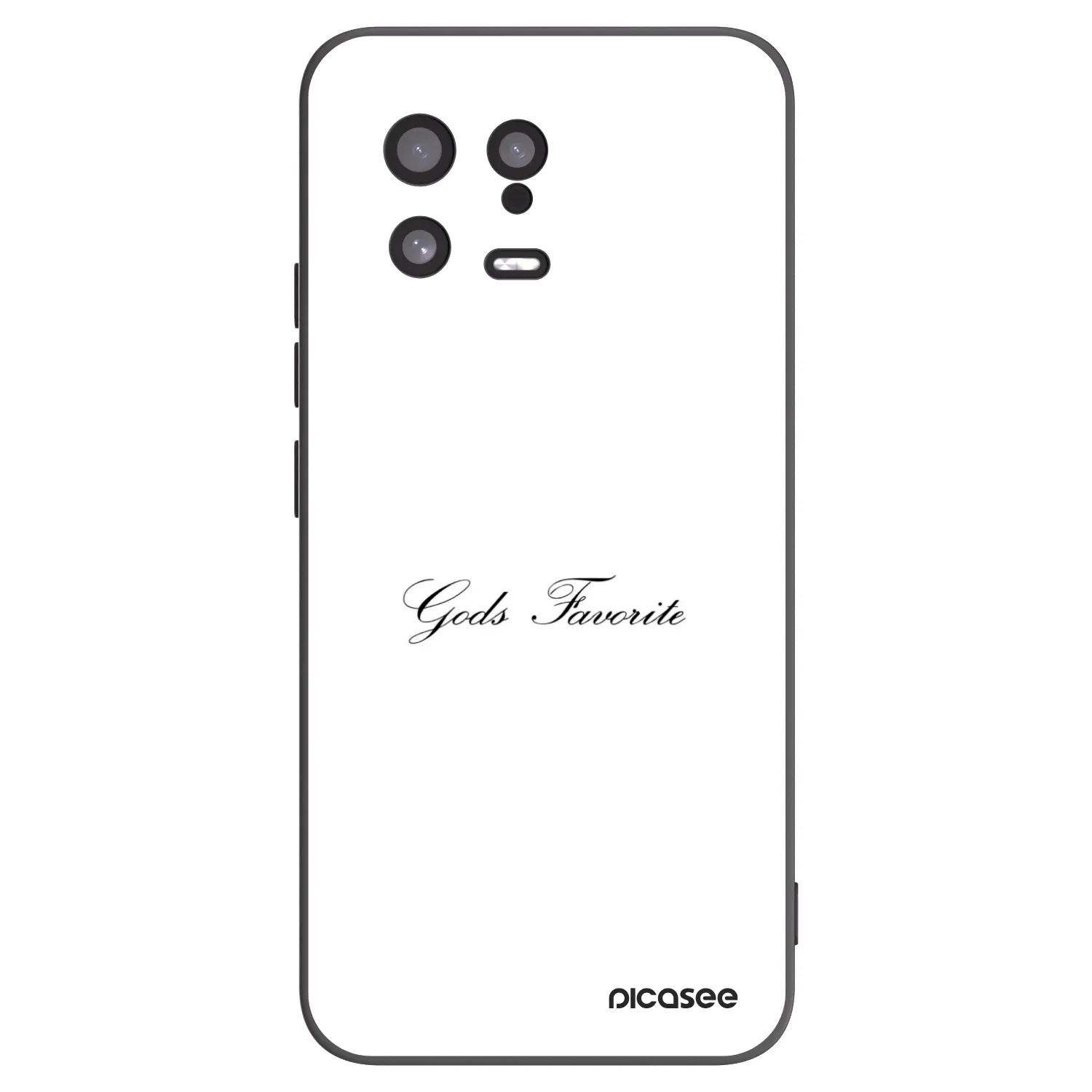Picasee Μαύρη θήκη σιλικόνης για Xiaomi 13 - Gods Favorite