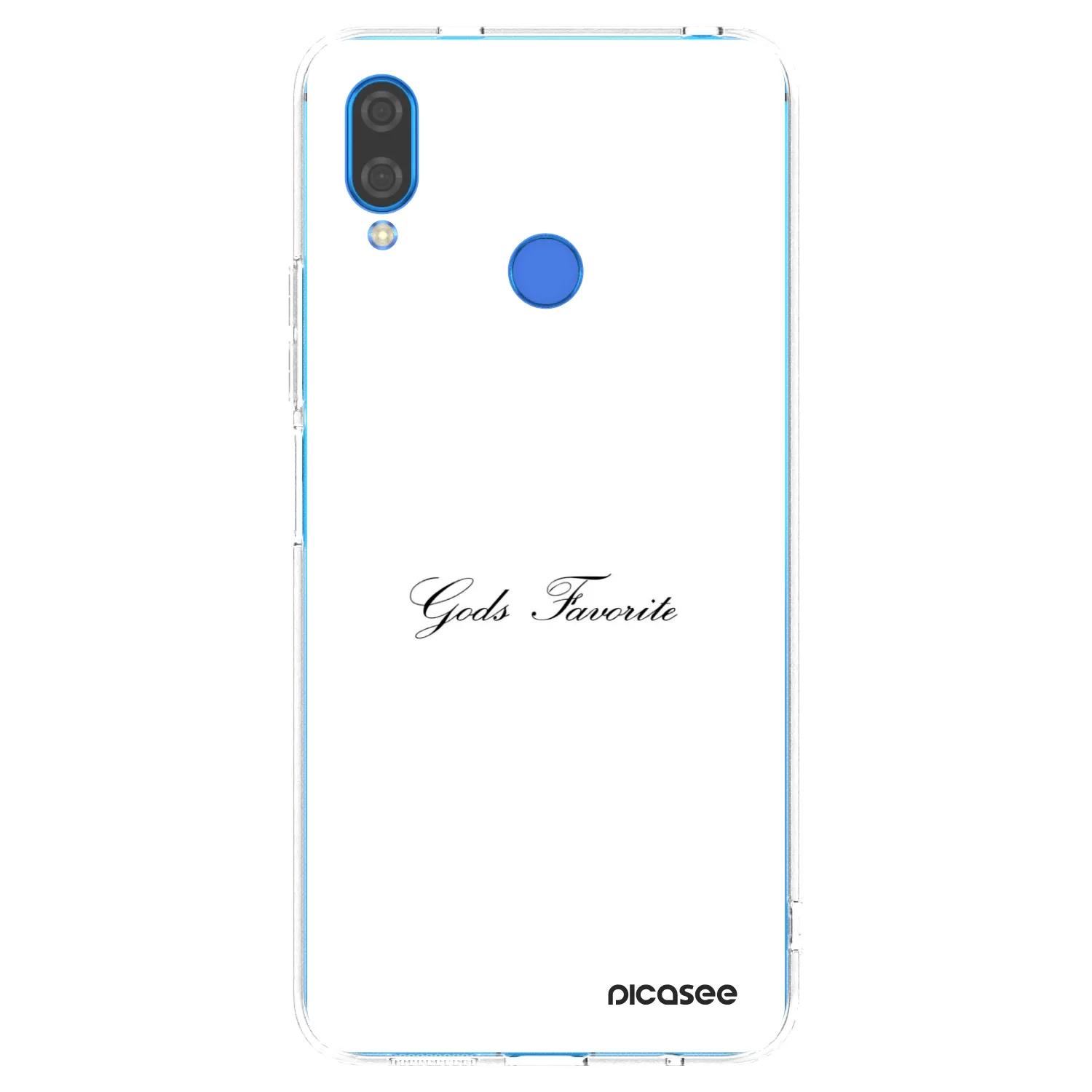 Picasee διαφανής θήκη σιλικόνης Huawei Nova 3 - Gods Favorite
