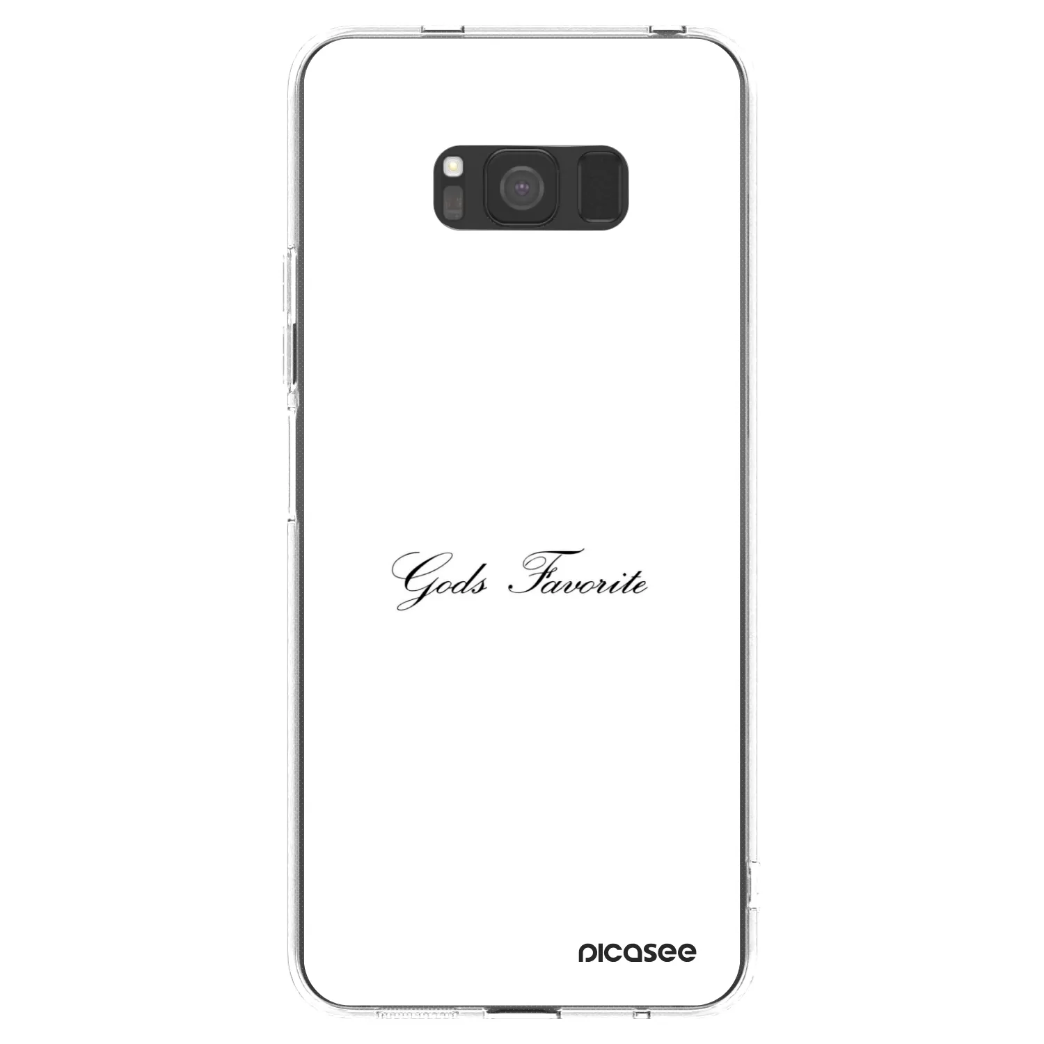 Picasee διαφανής θήκη σιλικόνης Samsung Galaxy S8 G950F - Gods Favorite