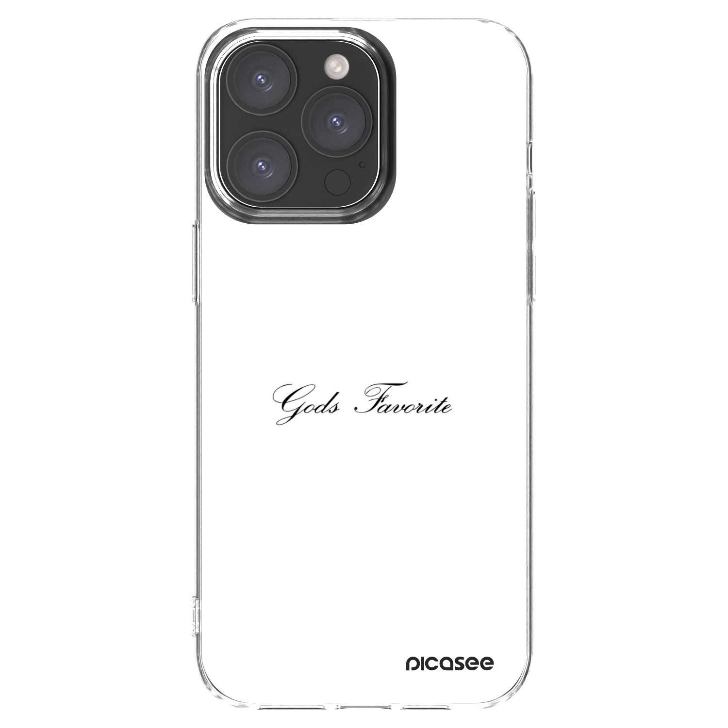 Picasee διαφανής θήκη σιλικόνης Apple iPhone 15 Pro Max - Gods Favorite