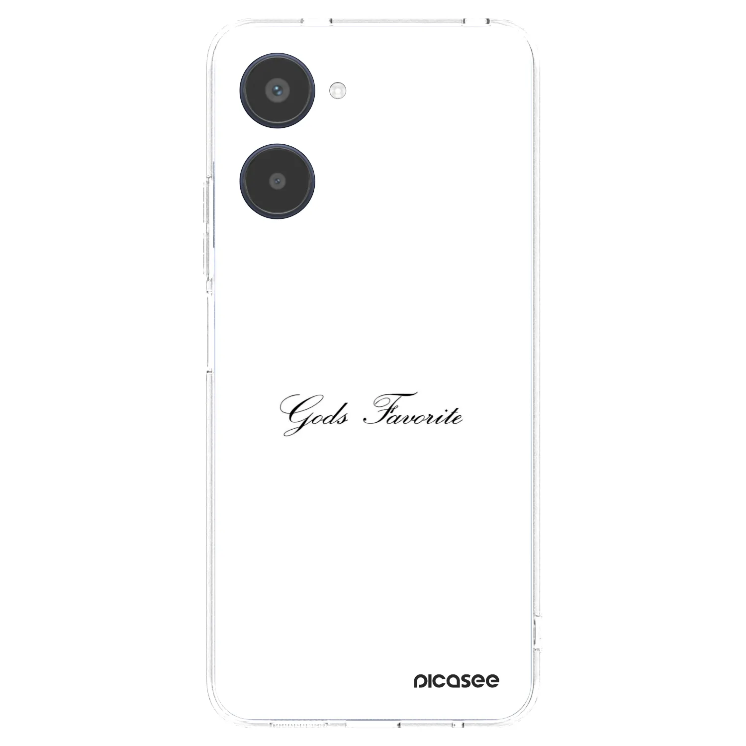 Picasee διαφανής θήκη σιλικόνης Realme 10 4G - Gods Favorite