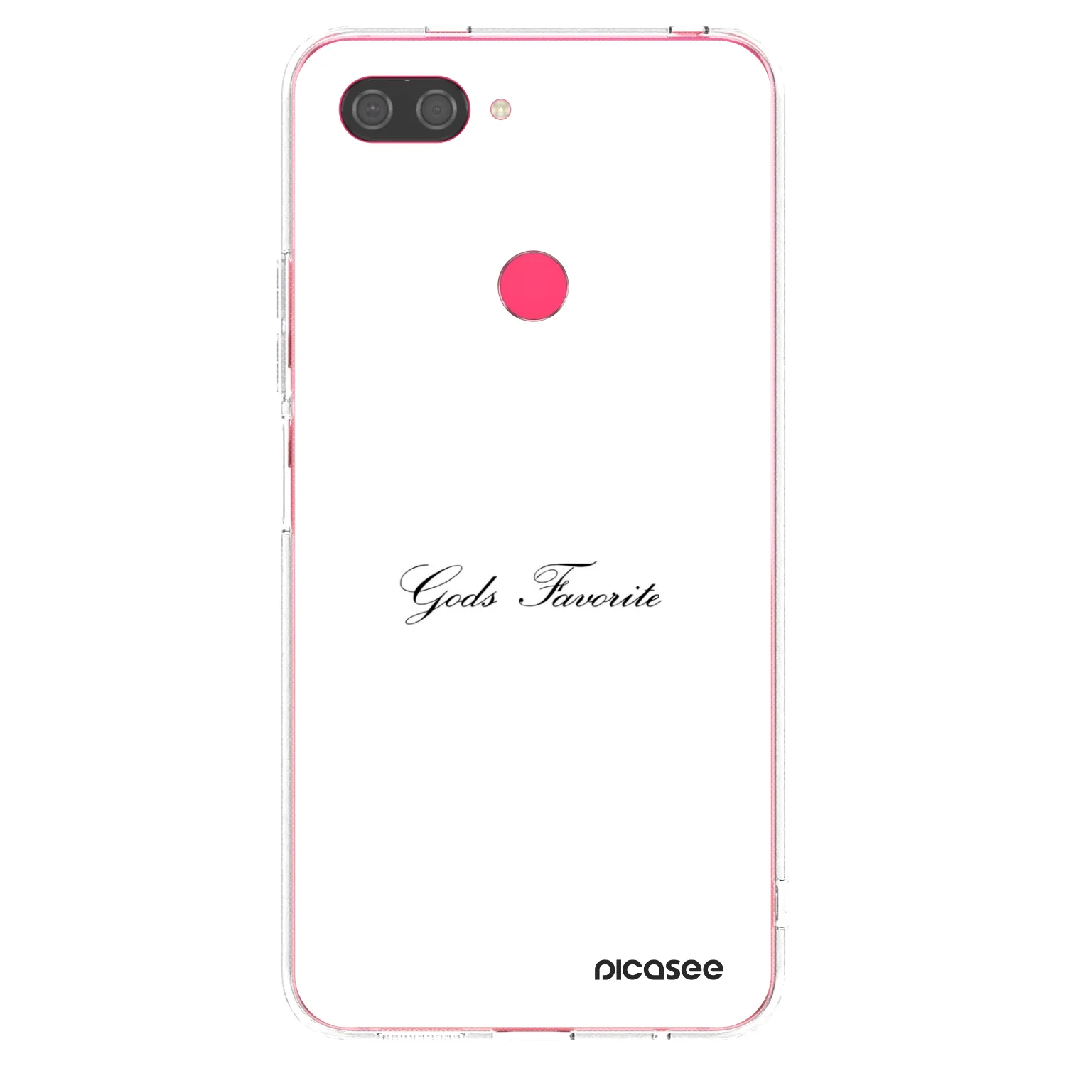 Picasee διαφανής θήκη σιλικόνης Xiaomi Mi 8 Lite - Gods Favorite