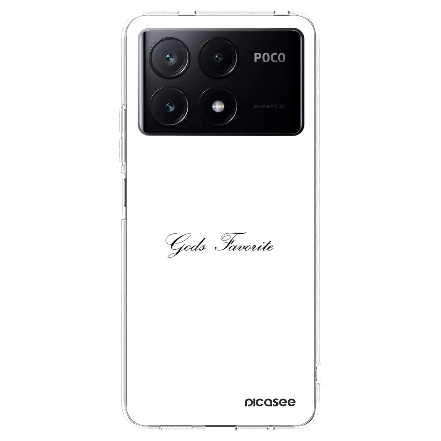 Picasee διαφανής θήκη σιλικόνης Xiaomi Poco X6 Pro - Gods Favorite