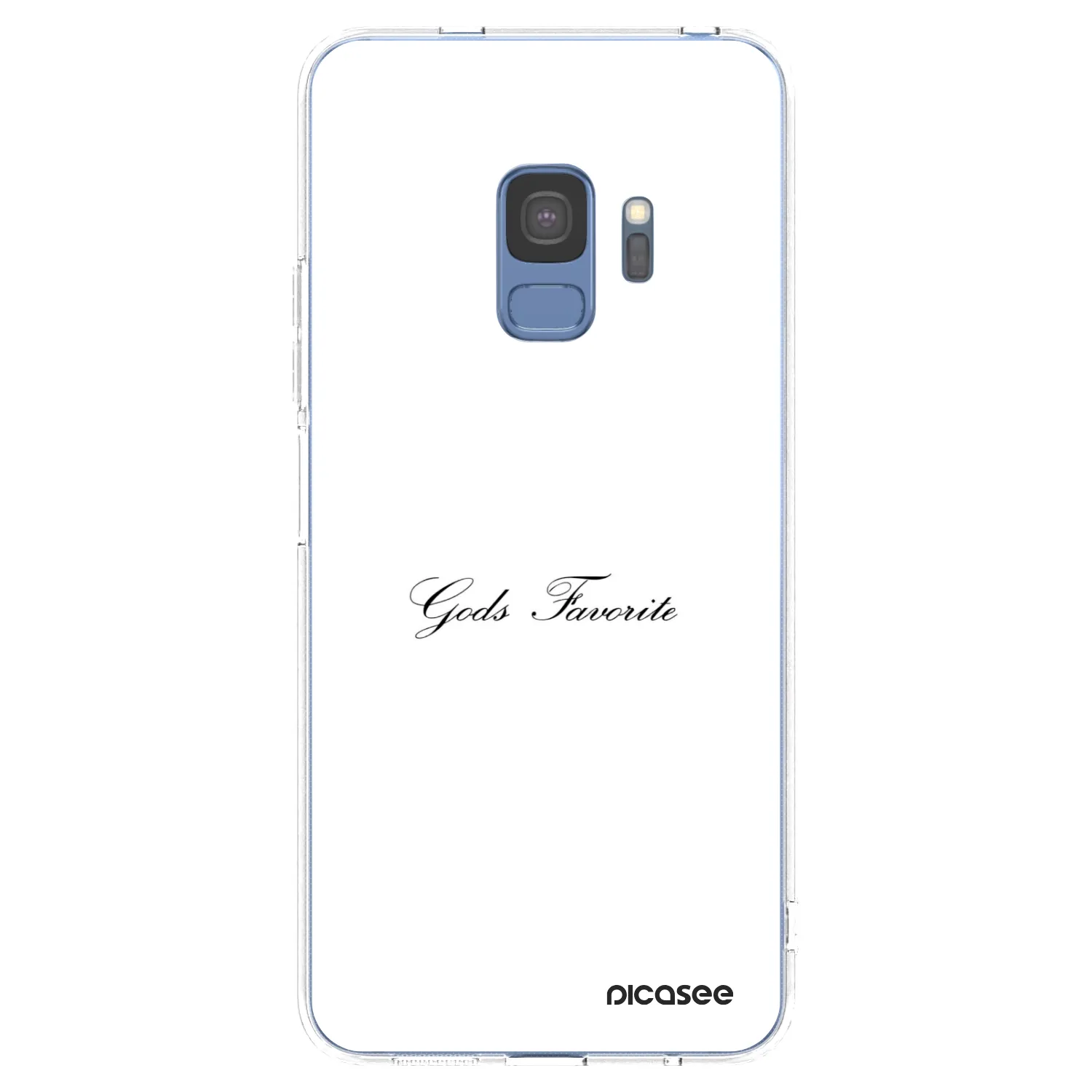 Picasee διαφανής θήκη σιλικόνης Samsung Galaxy S9 G960F - Gods Favorite