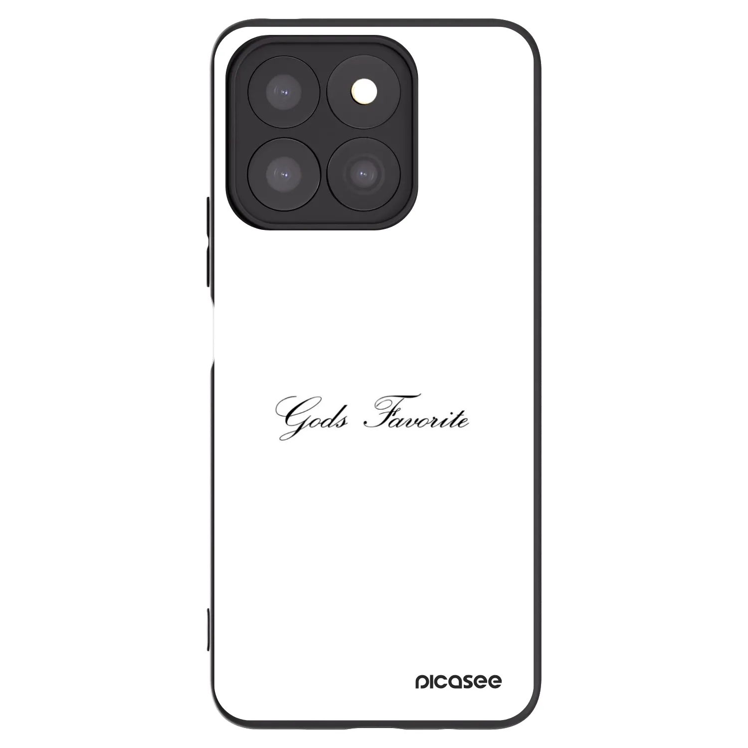 Picasee Μαύρη θήκη σιλικόνης για Honor X8b - Gods Favorite