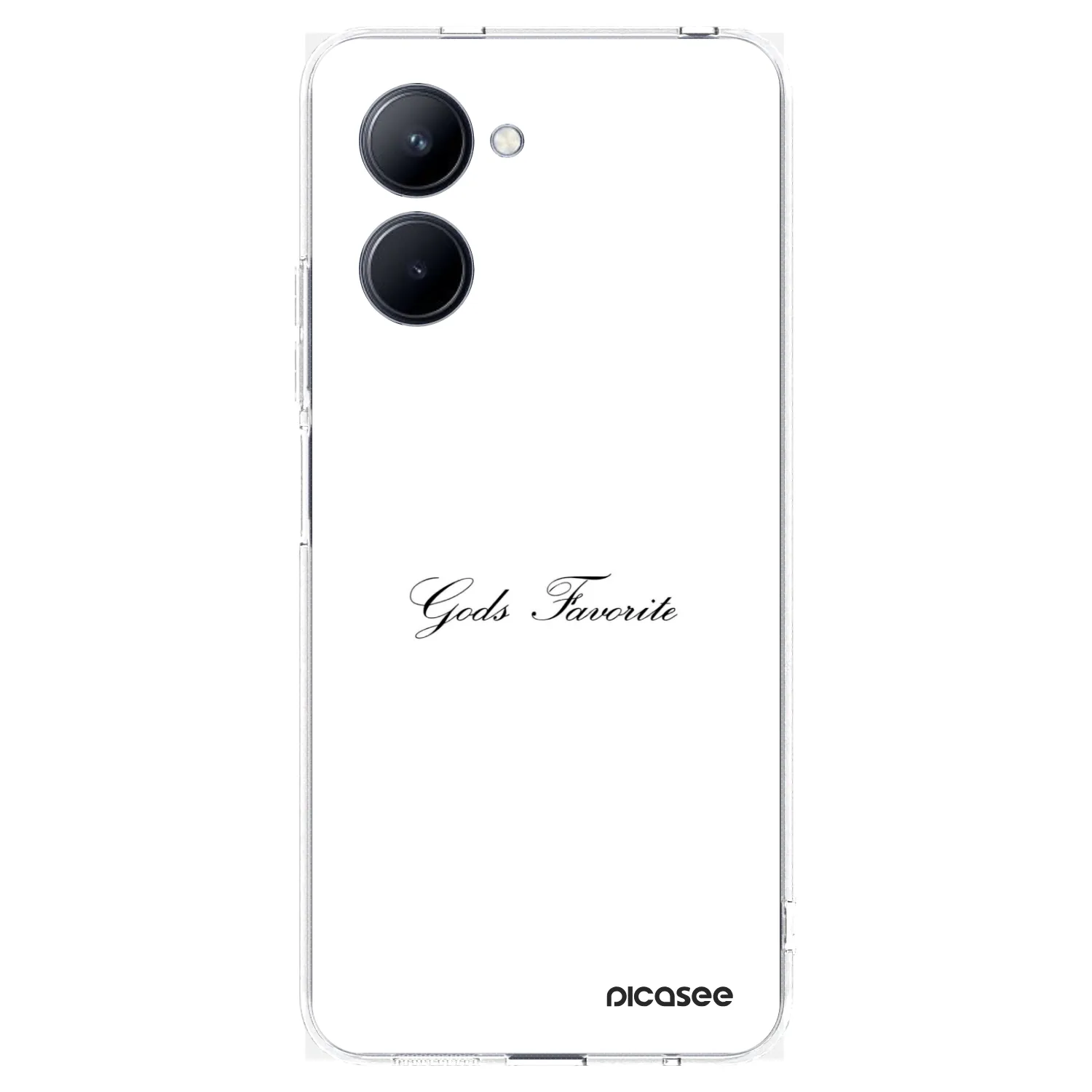 Picasee διαφανής θήκη σιλικόνης Realme C33 (2023) - Gods Favorite