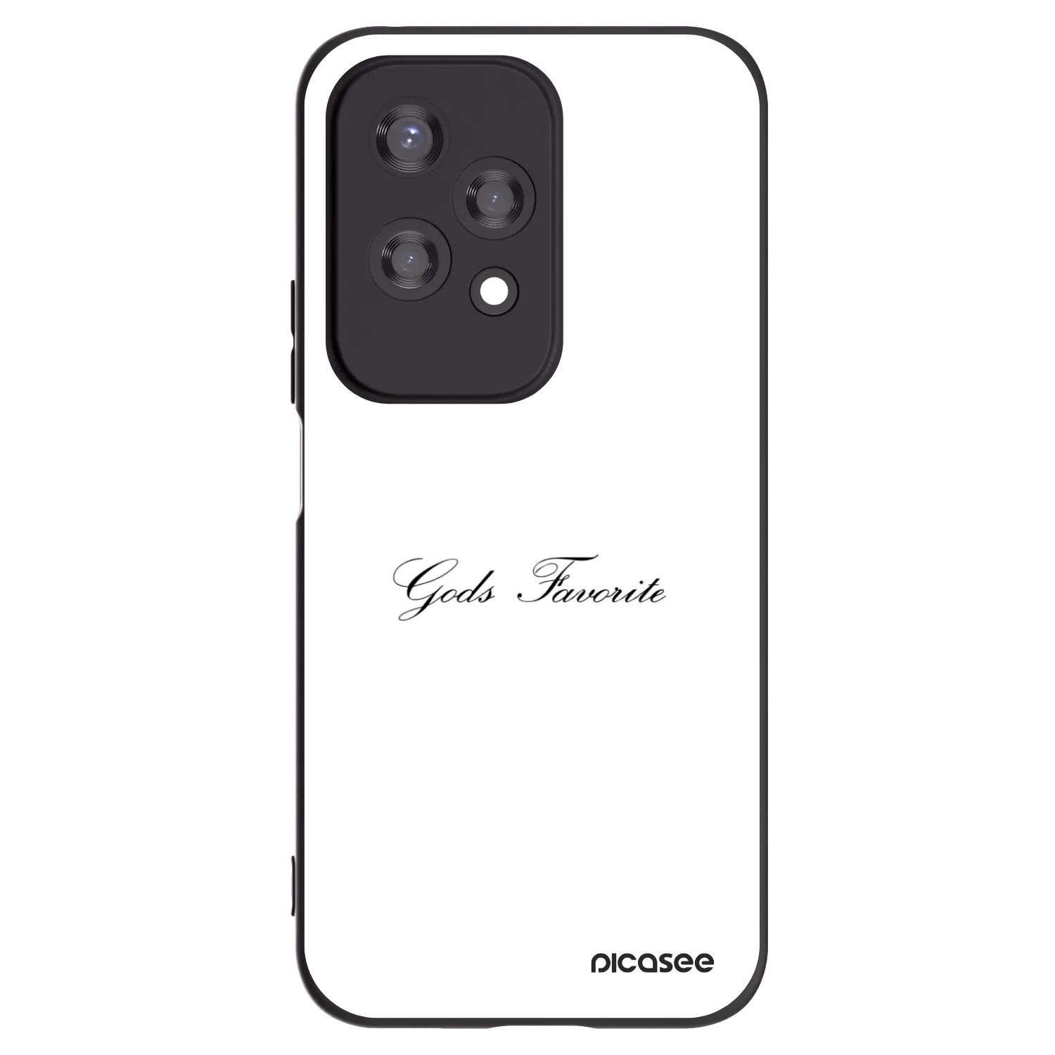 Picasee Μαύρη θήκη σιλικόνης για Honor 200 Lite - Gods Favorite