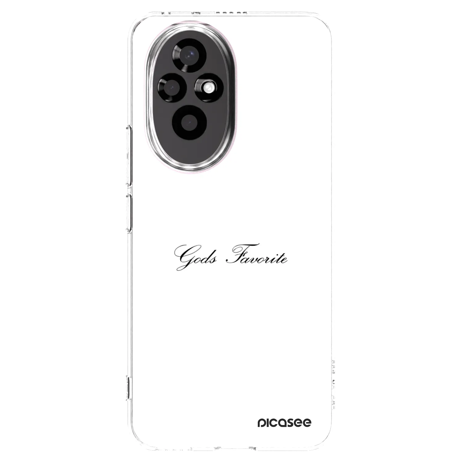 Picasee διαφανής θήκη σιλικόνης Honor 200 Pro 5G - Gods Favorite