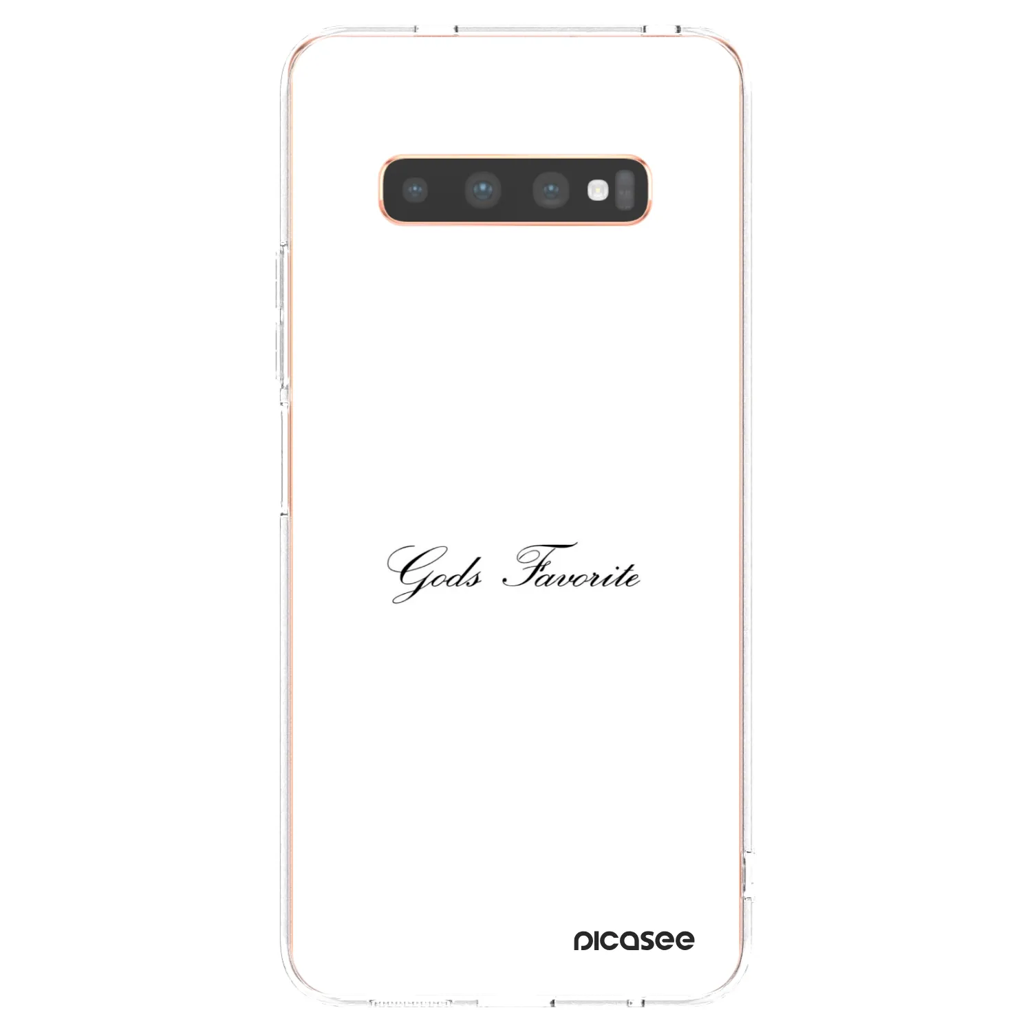 Picasee διαφανής θήκη σιλικόνης Samsung Galaxy S10 Plus G975 - Gods Favorite
