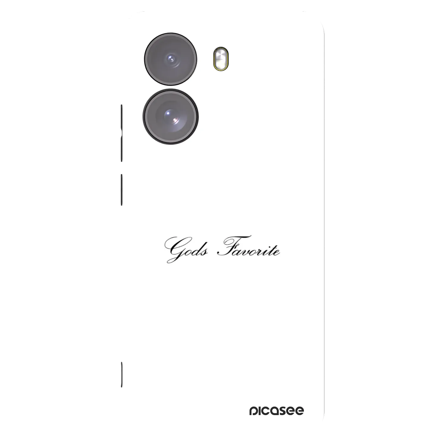 Picasee Μαύρη θήκη σιλικόνης για Xiaomi Poco X7 - Gods Favorite