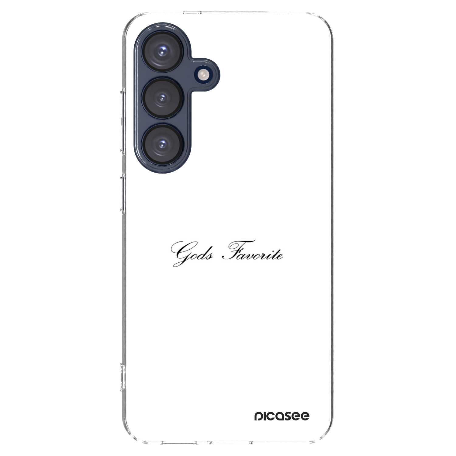 Picasee διαφανής θήκη σιλικόνης Samsung Galaxy S25 5G - Gods Favorite