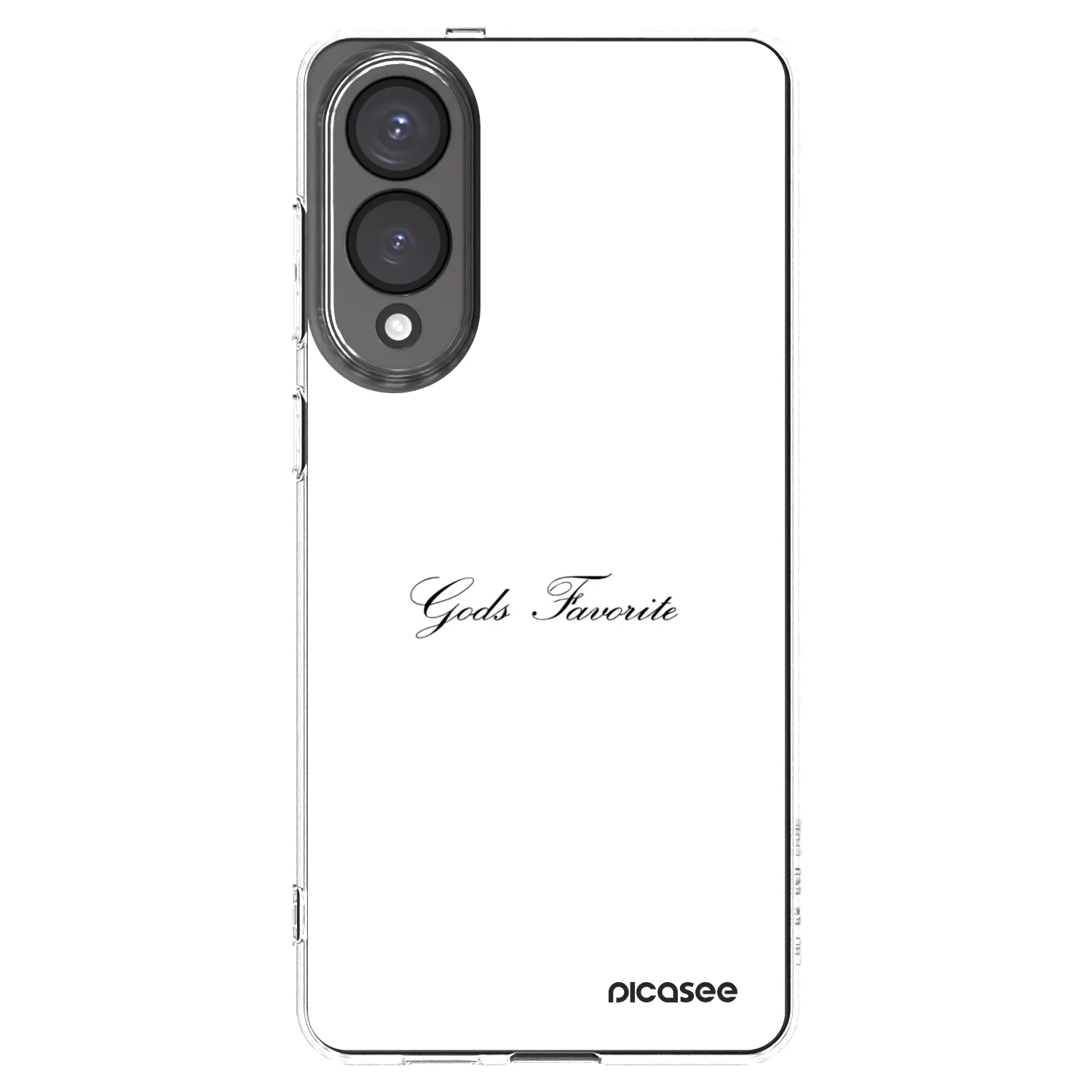 Picasee διαφανής θήκη σιλικόνης Samsung Galaxy S25 Edge 5G - Gods Favorite