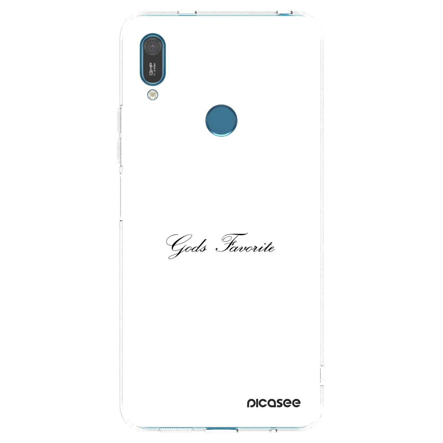 Picasee διαφανής θήκη σιλικόνης Huawei Y7 2019 - Gods Favorite