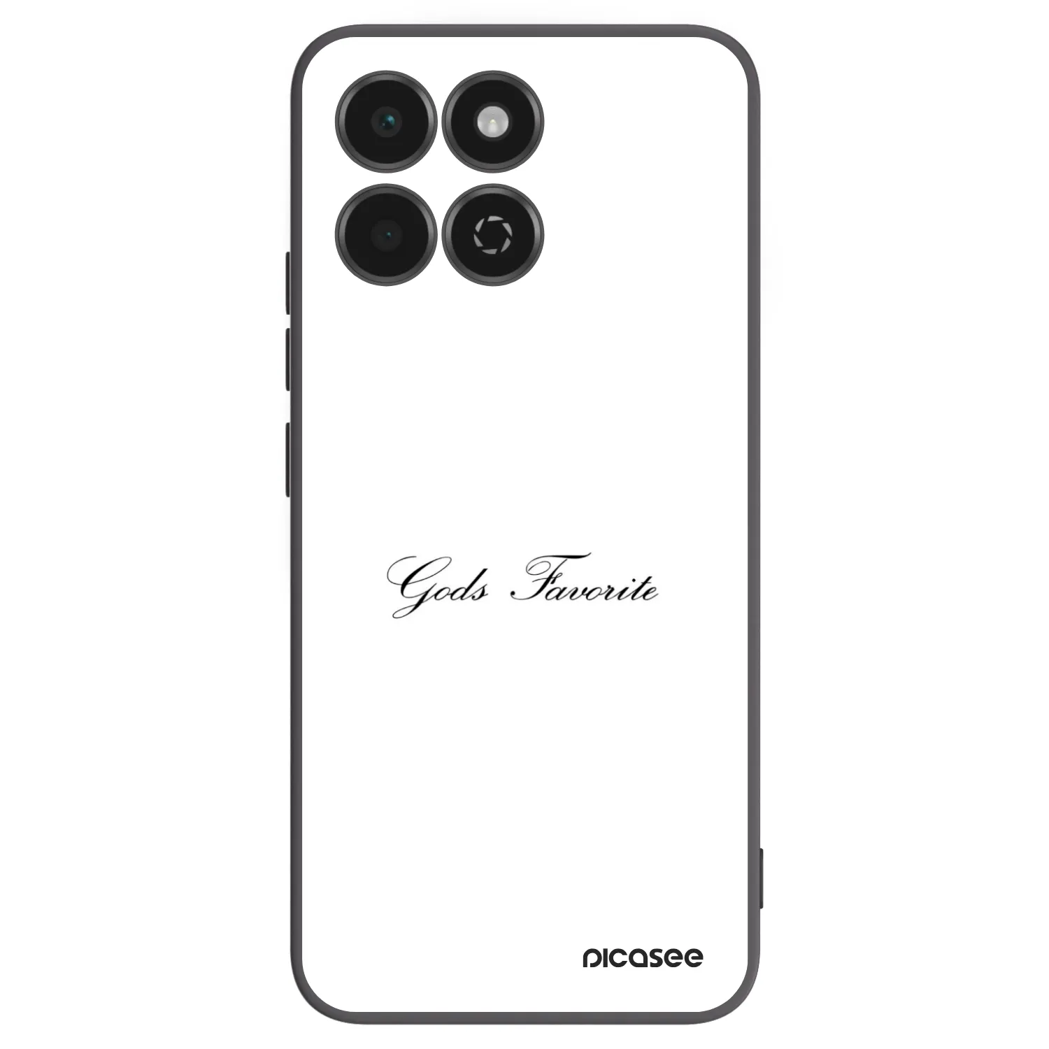 Picasee Μαύρη θήκη σιλικόνης για Honor 200 Smart 5G - Gods Favorite