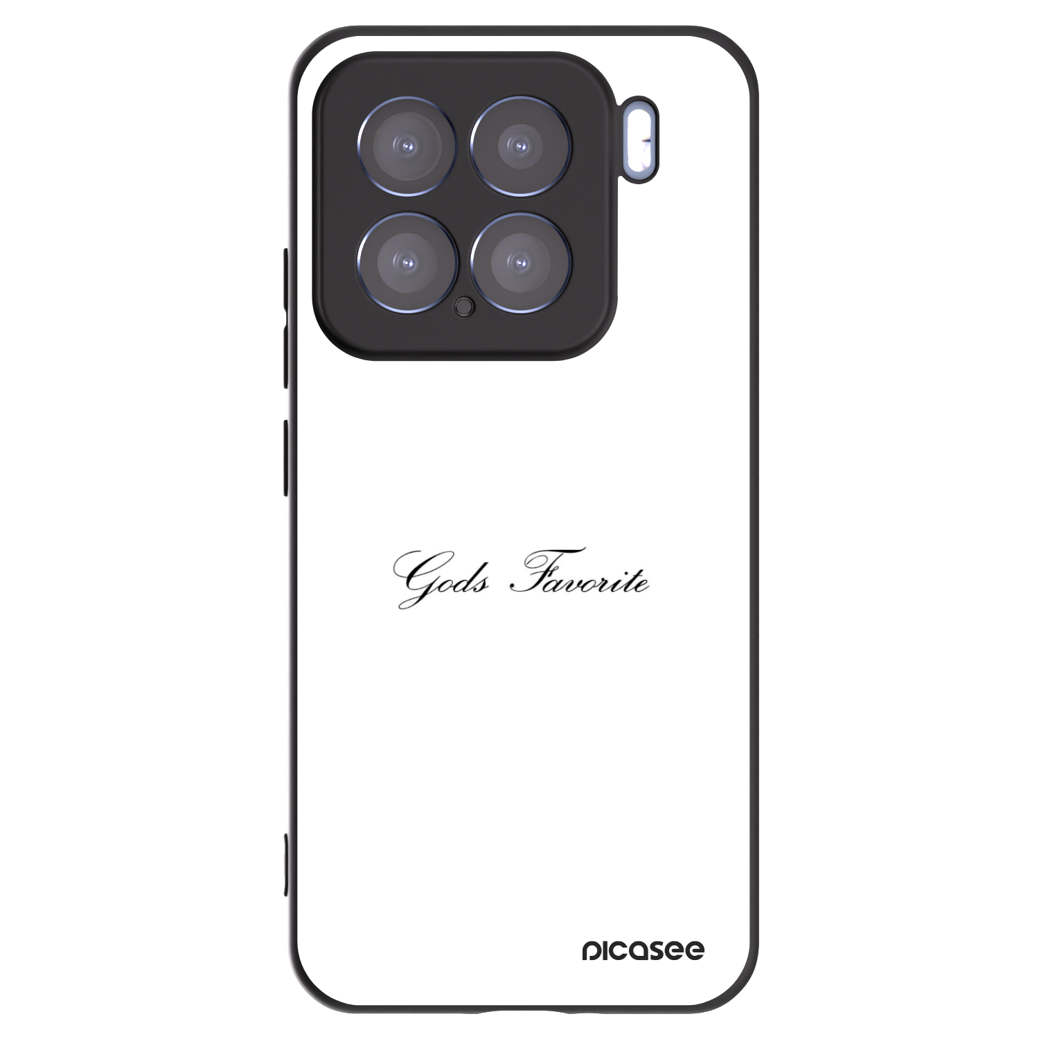 Picasee Μαύρη θήκη σιλικόνης για Xiaomi 15 - Gods Favorite