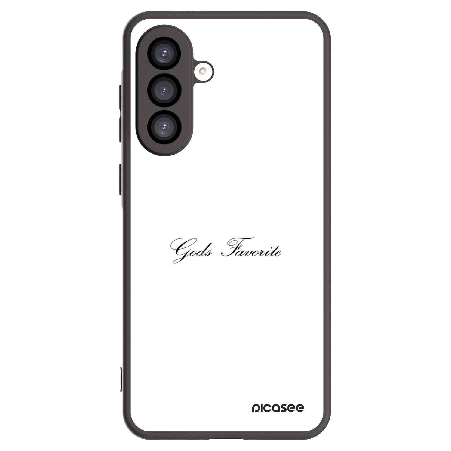Picasee Μαύρη θήκη σιλικόνης για Samsung Galaxy A26 5G A266B - Gods Favorite