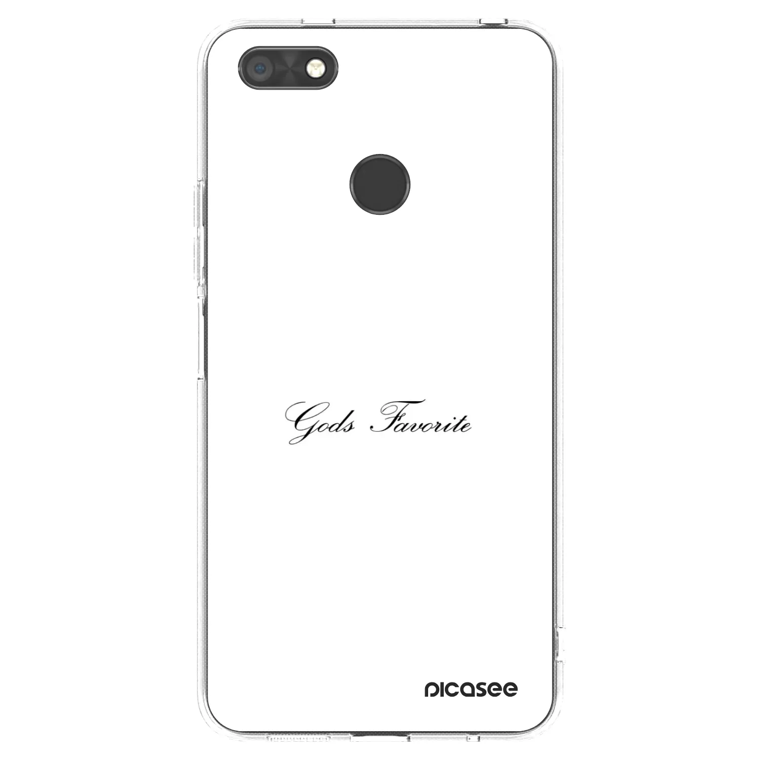 Picasee διαφανής θήκη σιλικόνης Huawei P9 Lite Mini - Gods Favorite