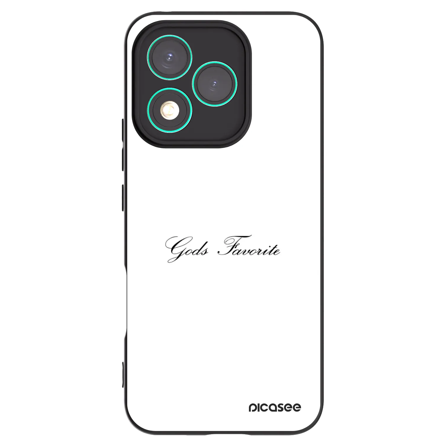 Picasee Μαύρη θήκη σιλικόνης για Honor 400 Lite 5G - Gods Favorite