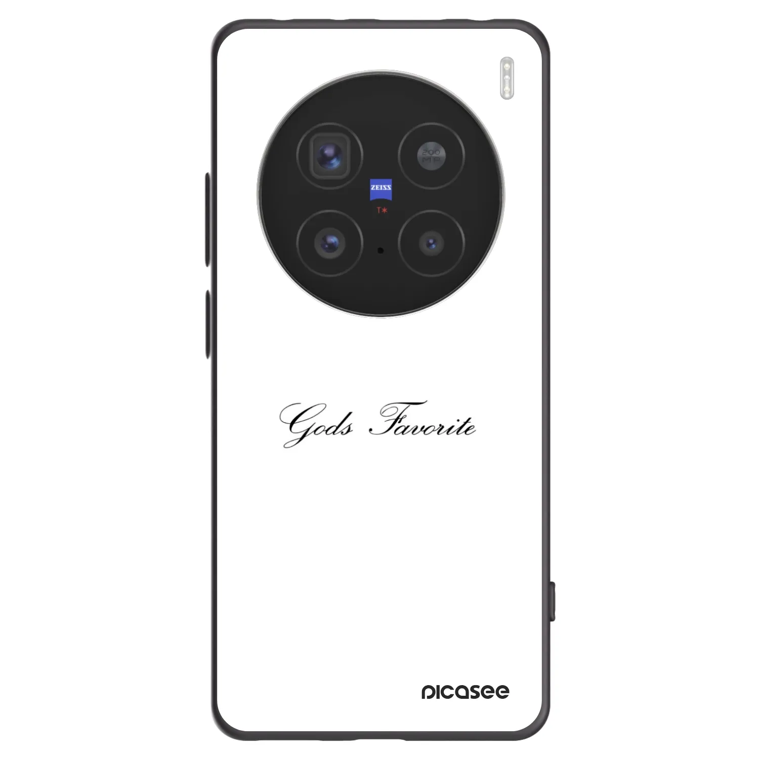 Picasee Μαύρη θήκη σιλικόνης για Vivo X200 Pro - Gods Favorite