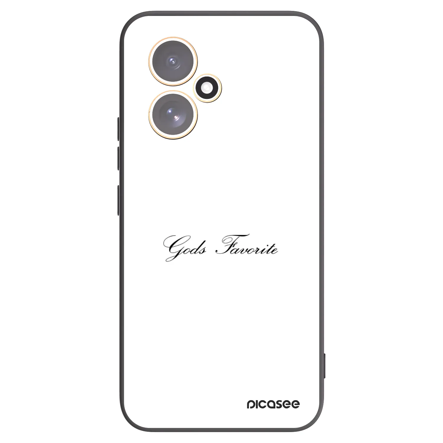Picasee Μαύρη θήκη σιλικόνης για Honor 400 5G - Gods Favorite