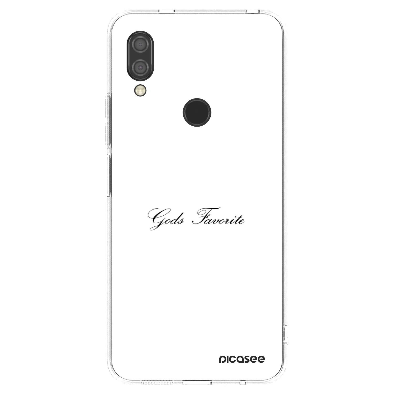 Picasee διαφανής θήκη σιλικόνης Xiaomi Redmi 7 - Gods Favorite