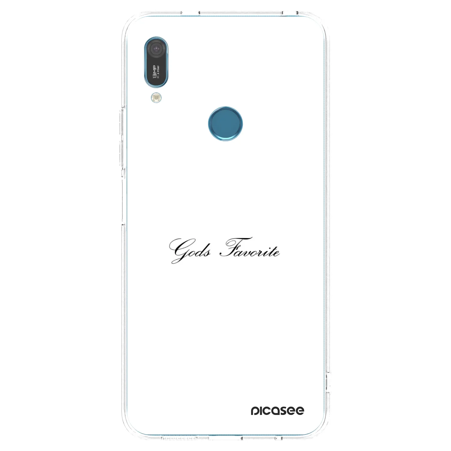 Picasee διαφανής θήκη σιλικόνης Huawei Y6 2019 - Gods Favorite