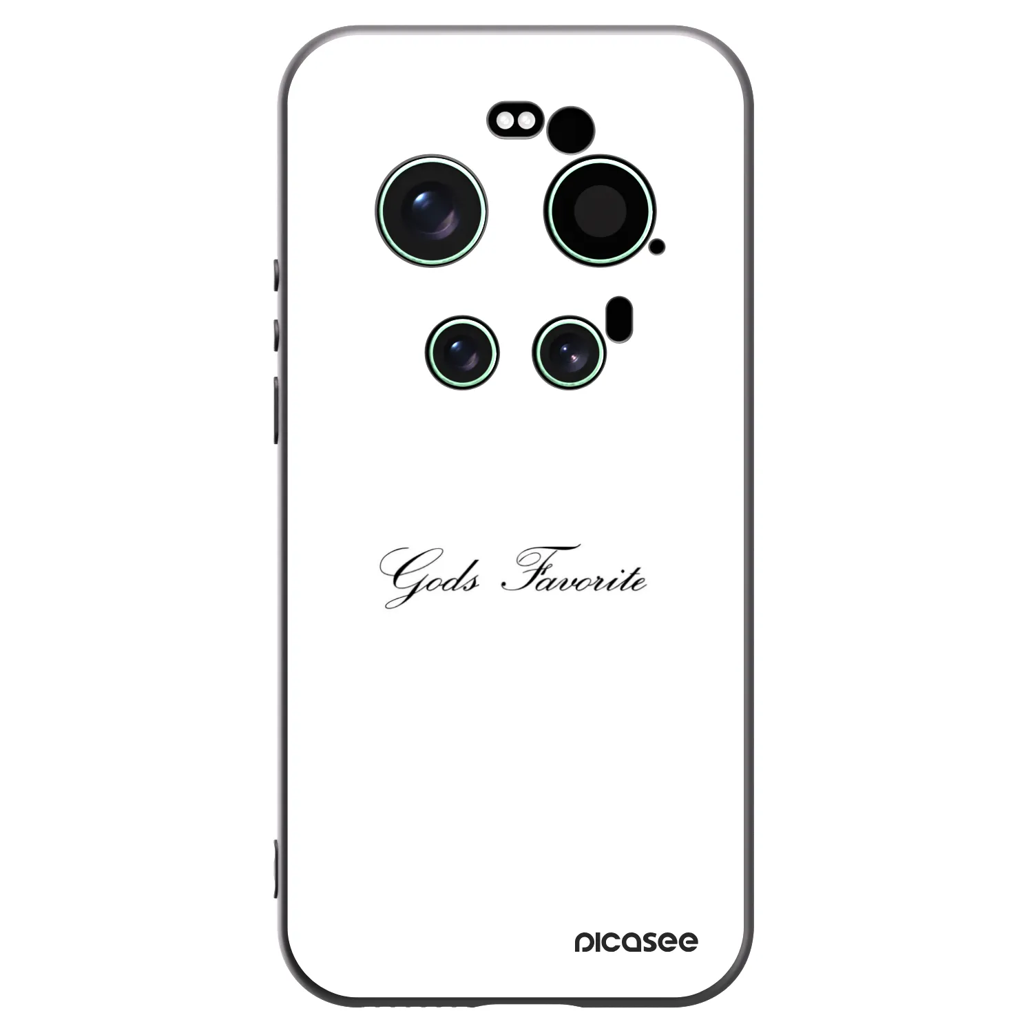 Picasee Μαύρη θήκη σιλικόνης για Xiaomi 17 Ultra - Gods Favorite