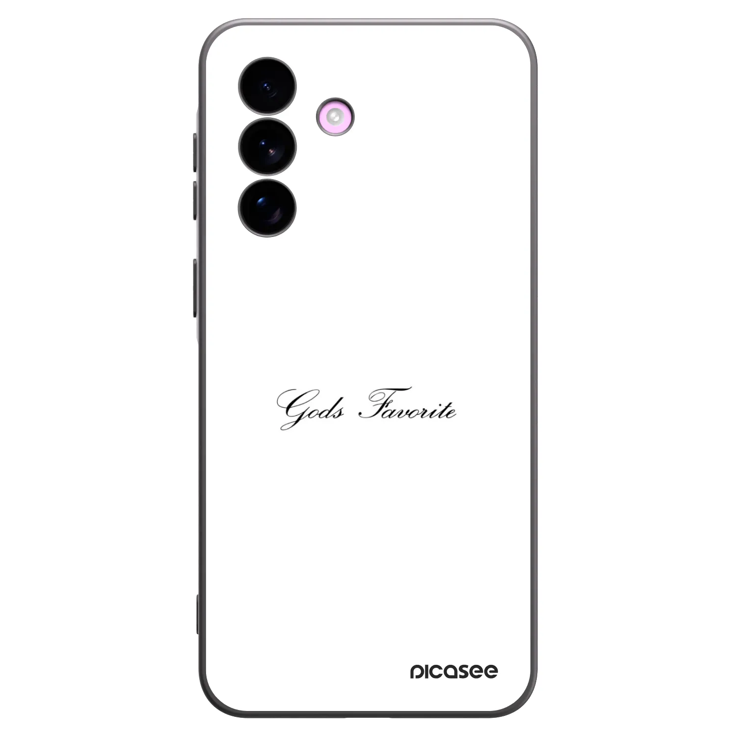 Picasee Μαύρη θήκη σιλικόνης για Samsung Galaxy A57 5G - Gods Favorite