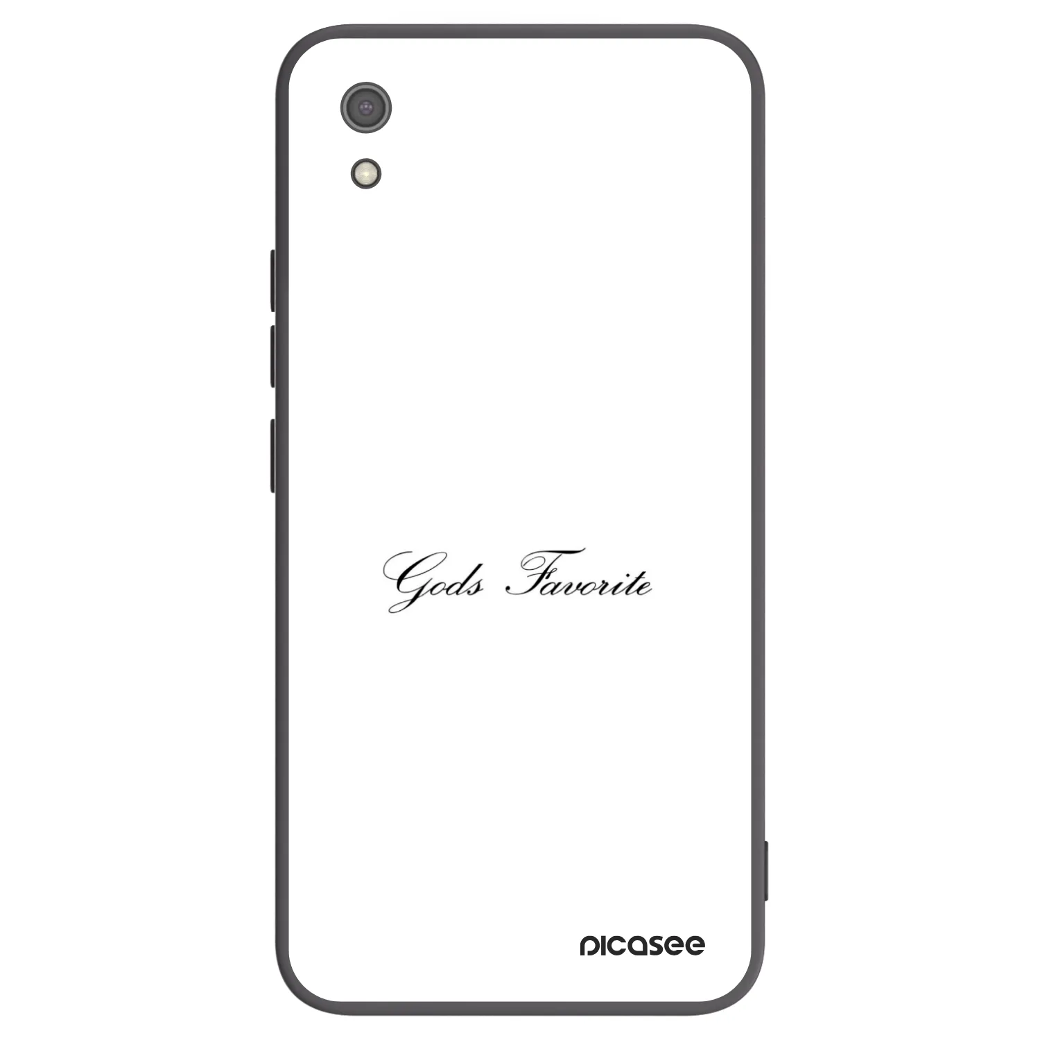 Picasee Μαύρη θήκη σιλικόνης για Xiaomi Redmi 7A - Gods Favorite