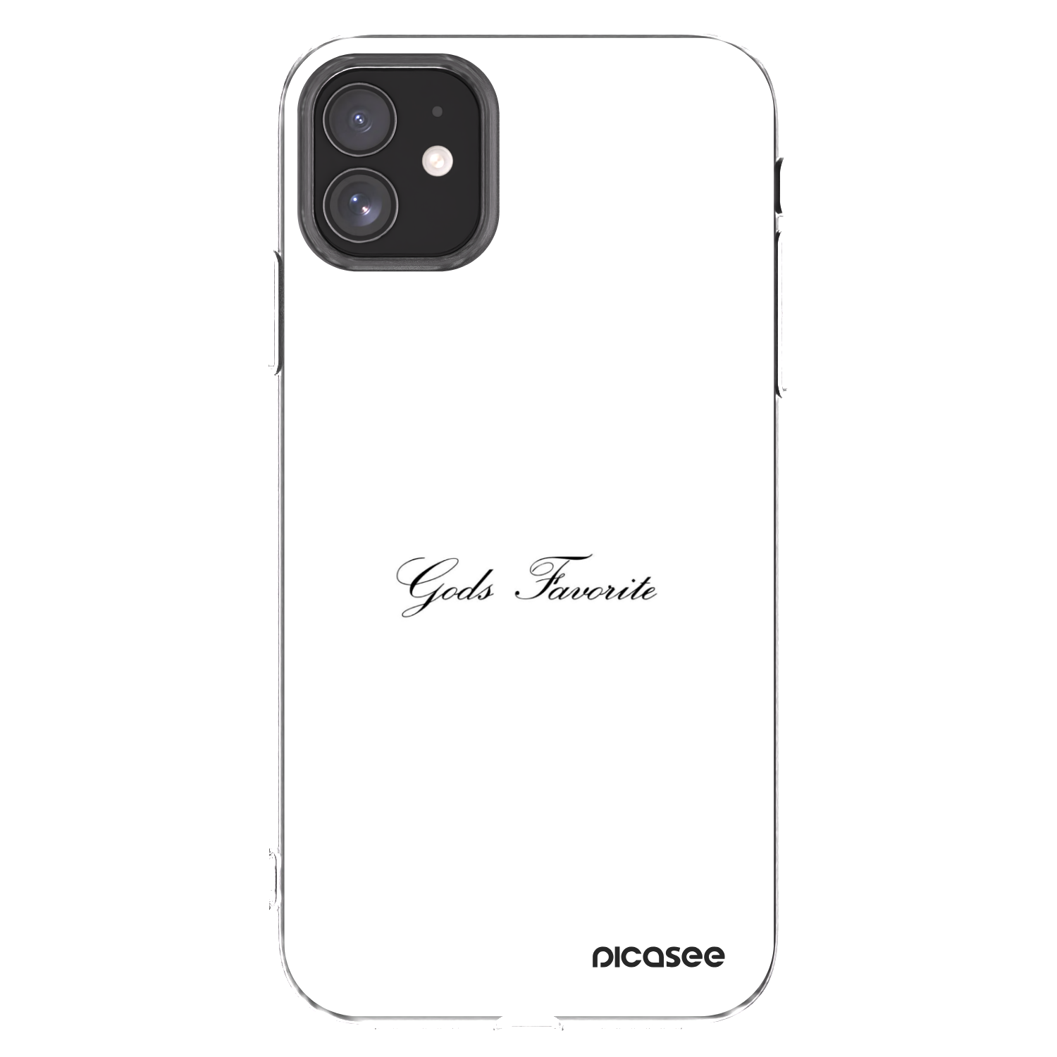 Picasee διαφανής θήκη σιλικόνης Apple iPhone 11 - Gods Favorite