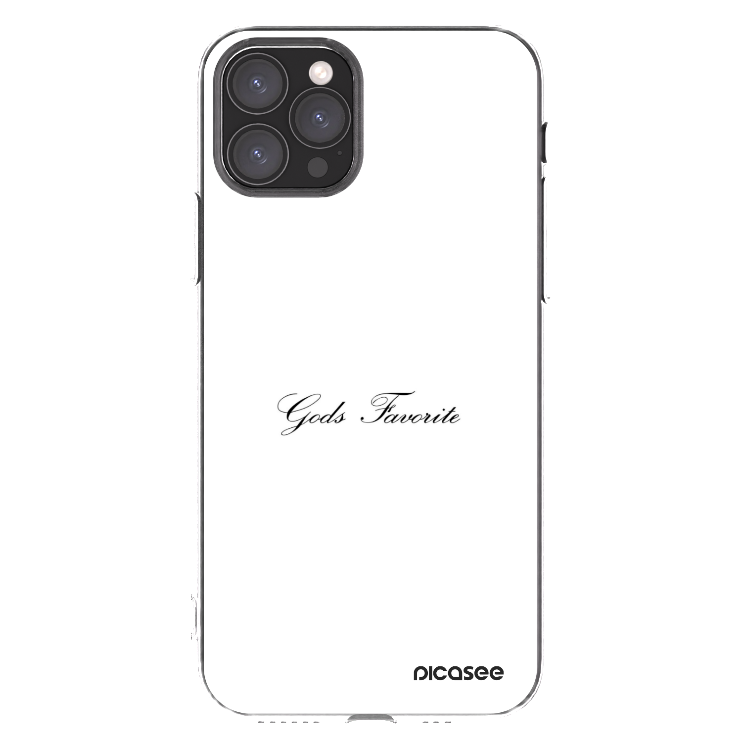 Picasee διαφανής θήκη σιλικόνης Apple iPhone 11 Pro - Gods Favorite