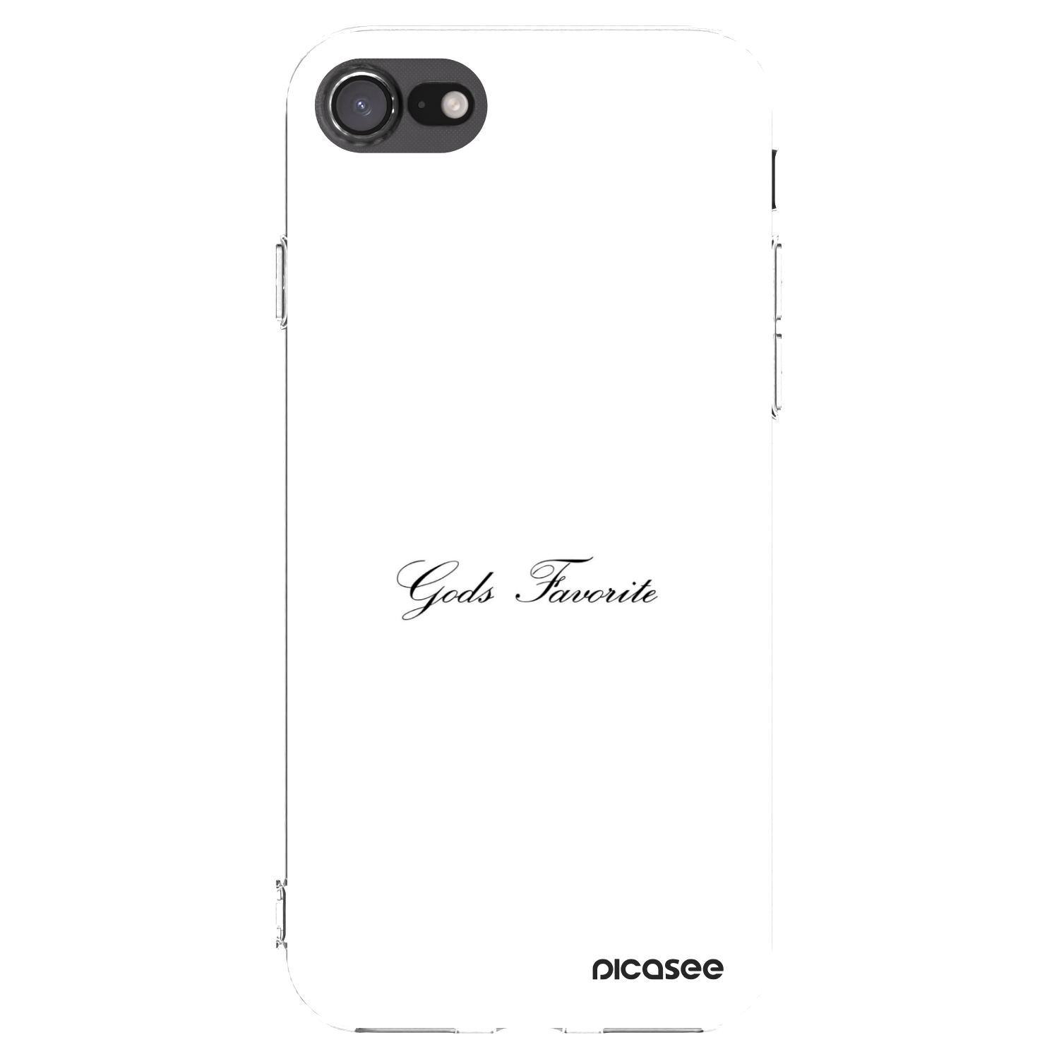 Picasee διαφανής θήκη σιλικόνης Apple iPhone 8 - Gods Favorite