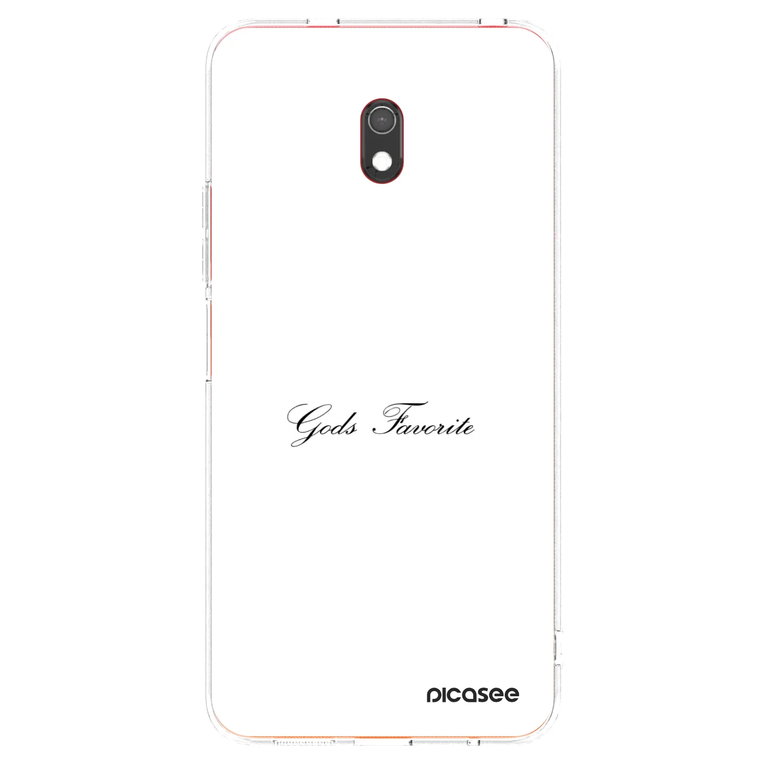 Picasee διαφανής θήκη σιλικόνης Xiaomi Redmi 8A - Gods Favorite