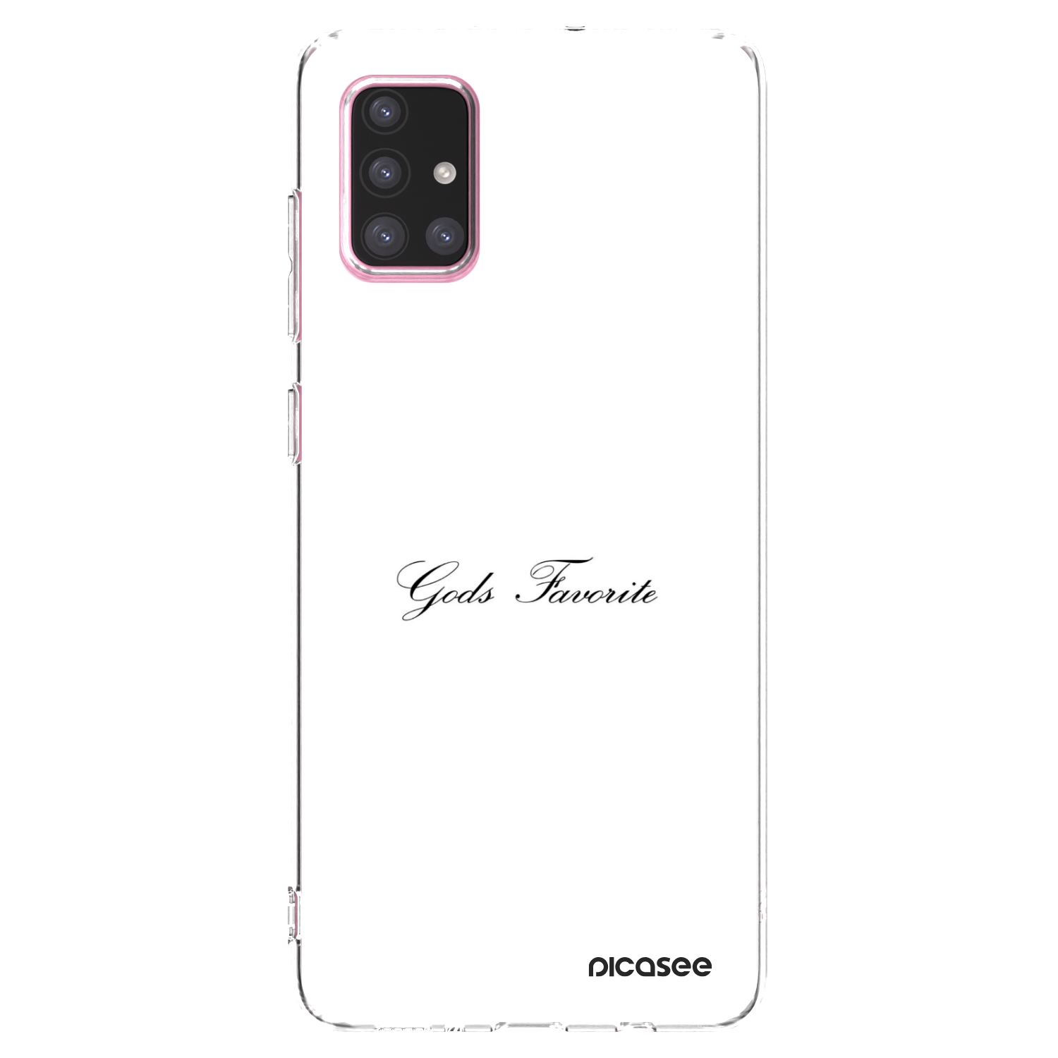 Picasee διαφανής θήκη σιλικόνης Samsung Galaxy A71 A715F - Gods Favorite