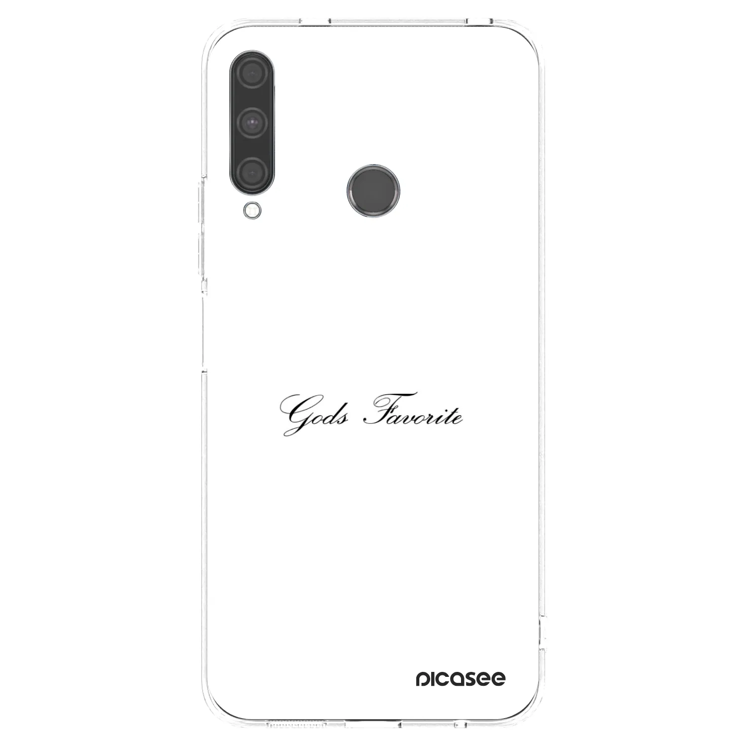 Picasee διαφανής θήκη σιλικόνης Huawei P40 Lite E - Gods Favorite