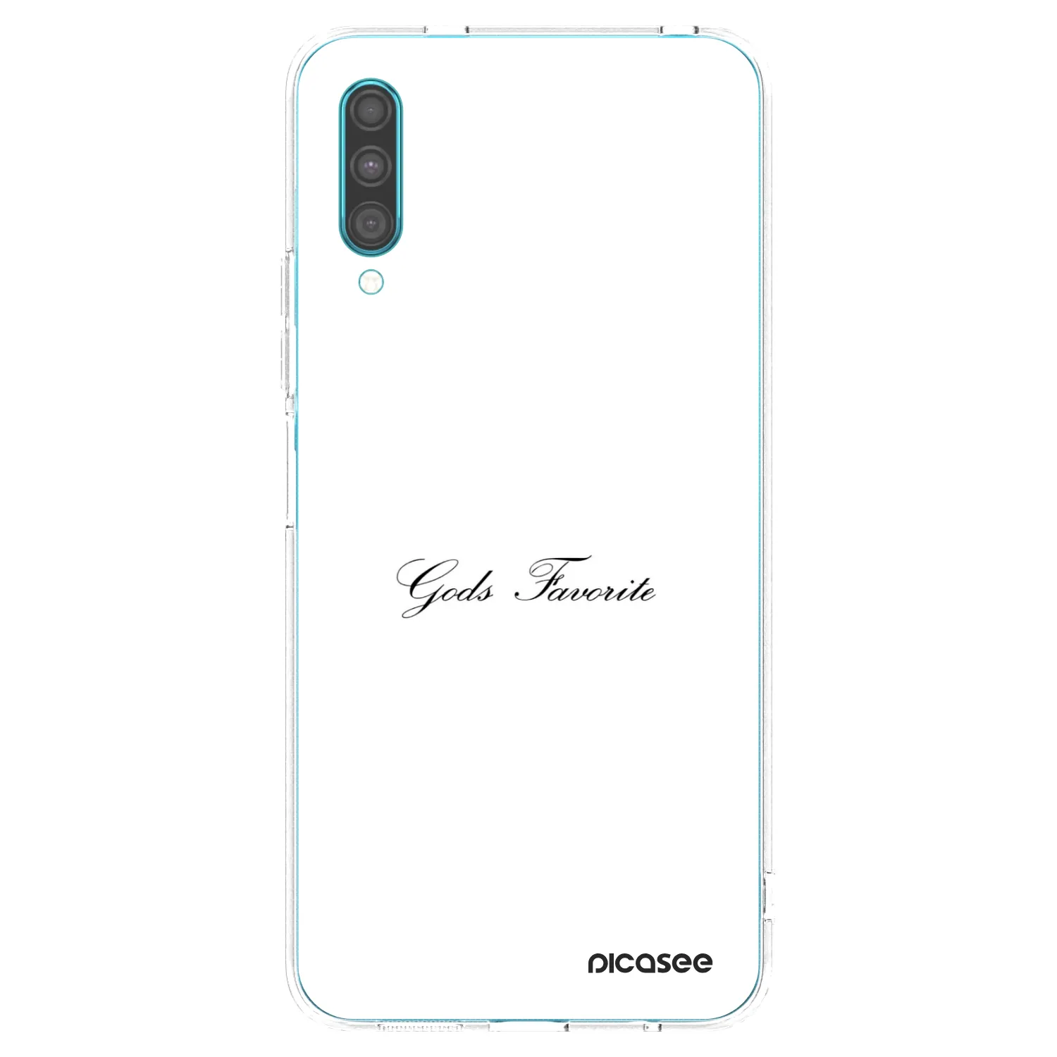 Picasee διαφανής θήκη σιλικόνης Samsung Galaxy A30s A307F - Gods Favorite
