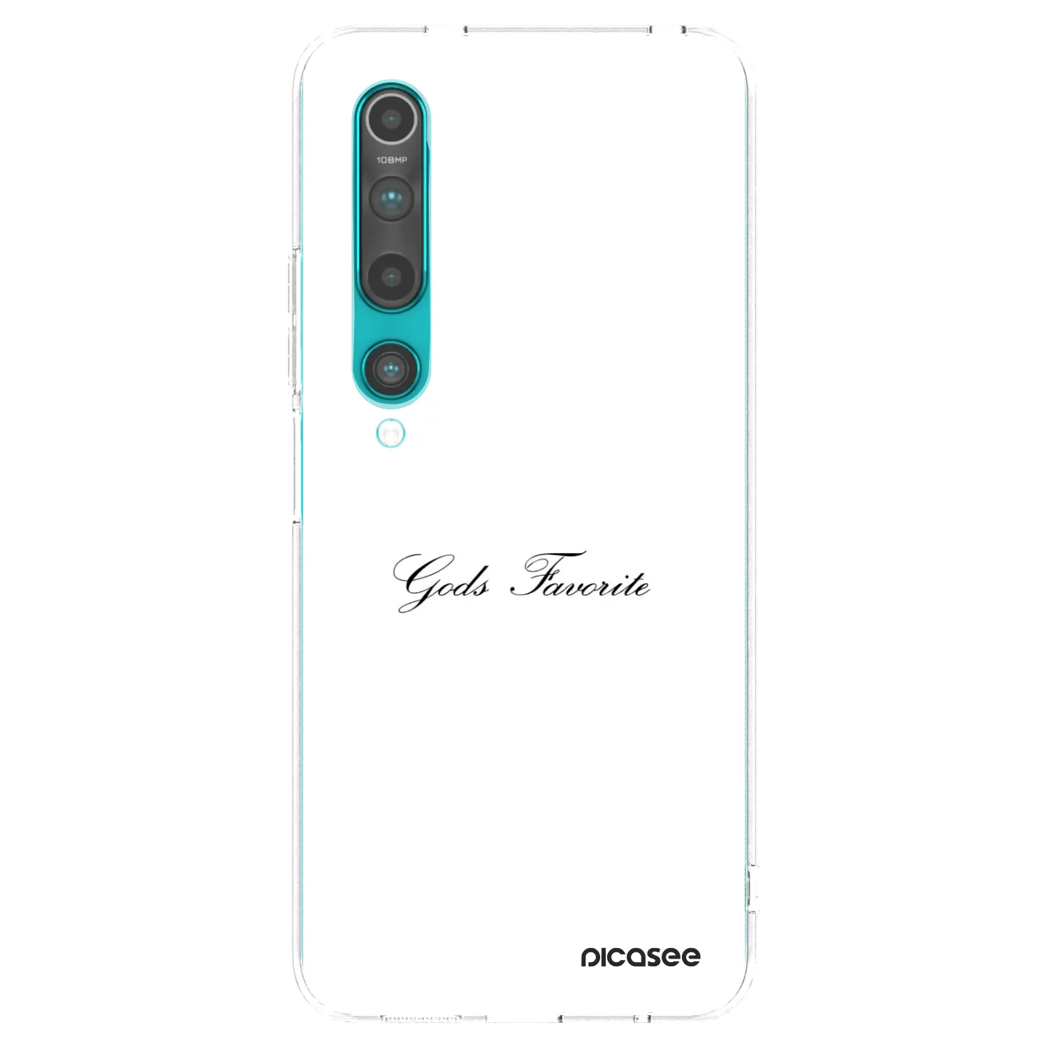 Picasee διαφανής θήκη σιλικόνης Xiaomi Mi 10 - Gods Favorite