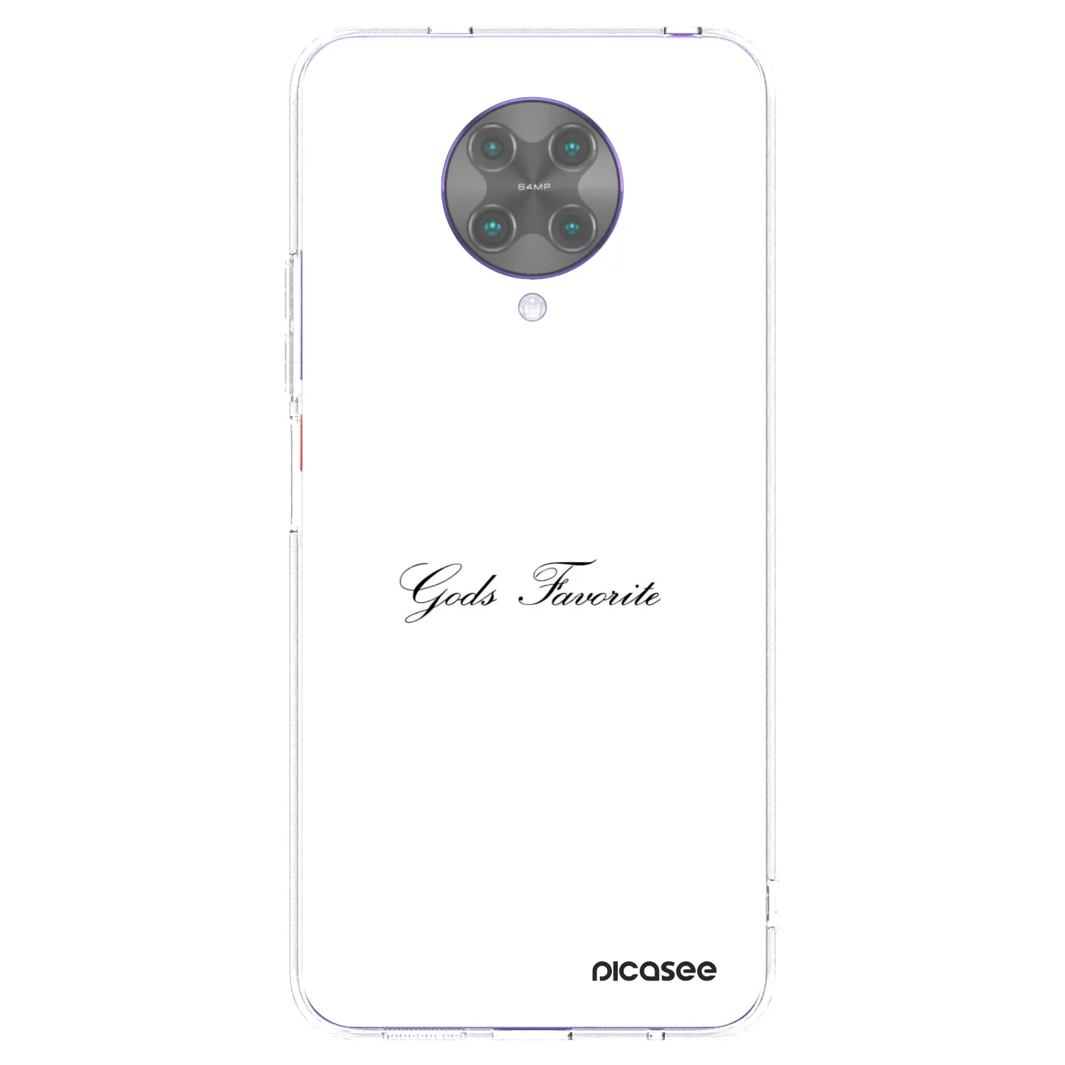 Picasee διαφανής θήκη σιλικόνης Xiaomi Poco F2 Pro - Gods Favorite